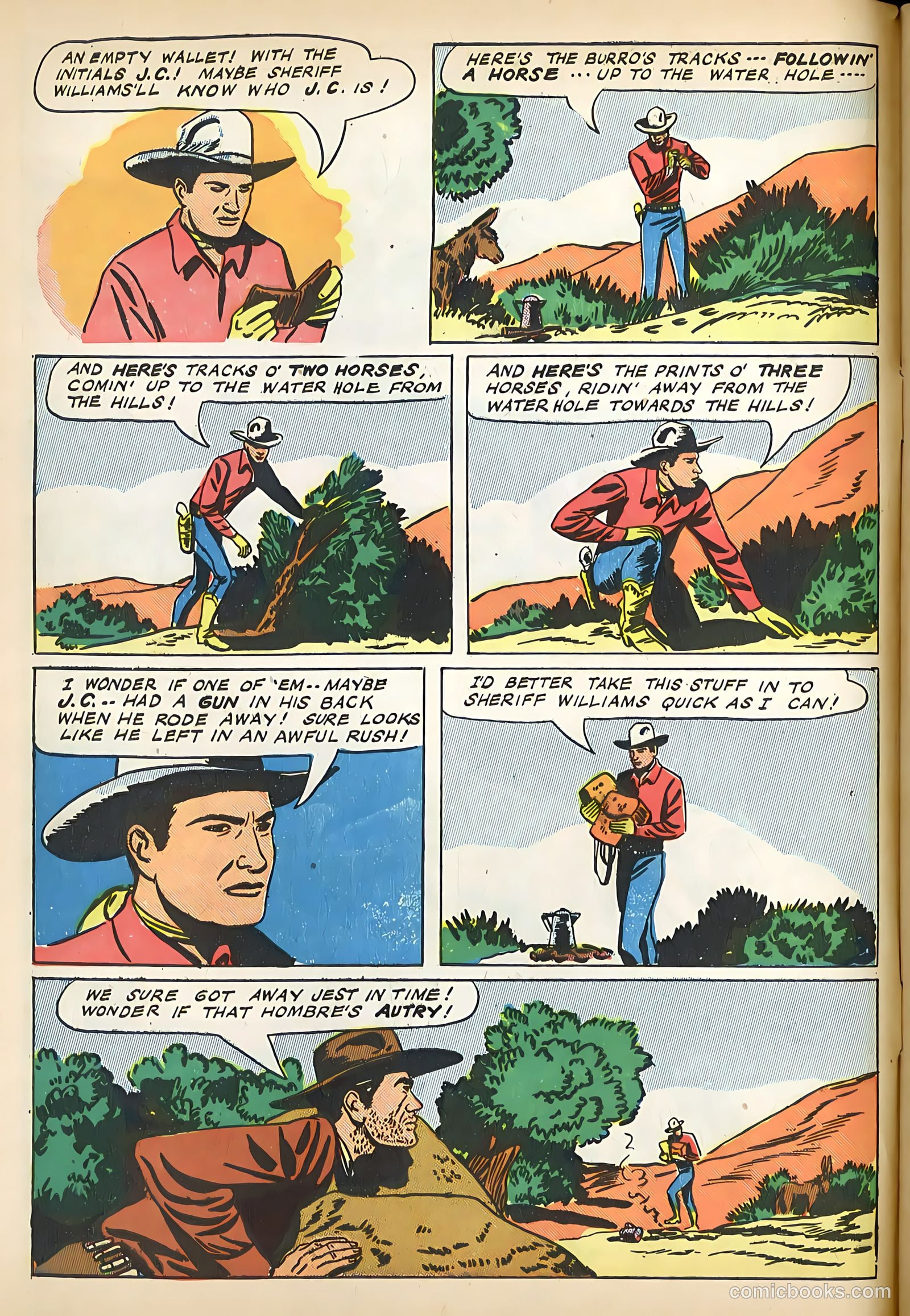 Gene Autry Comics #1 (1941) — page 6 of 52