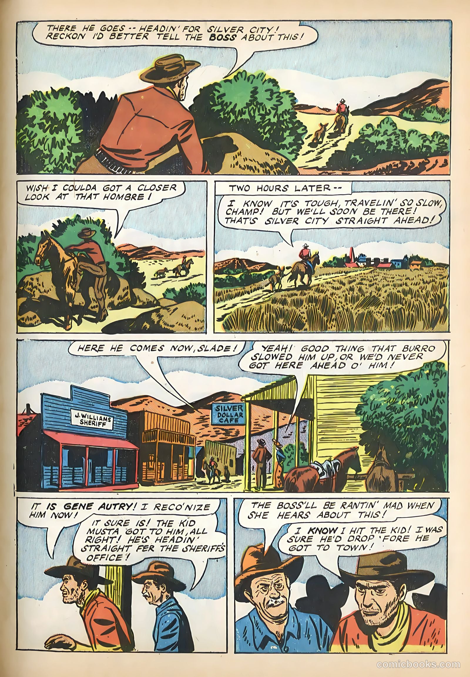 Gene Autry Comics #1 (1941) — page 7 of 52