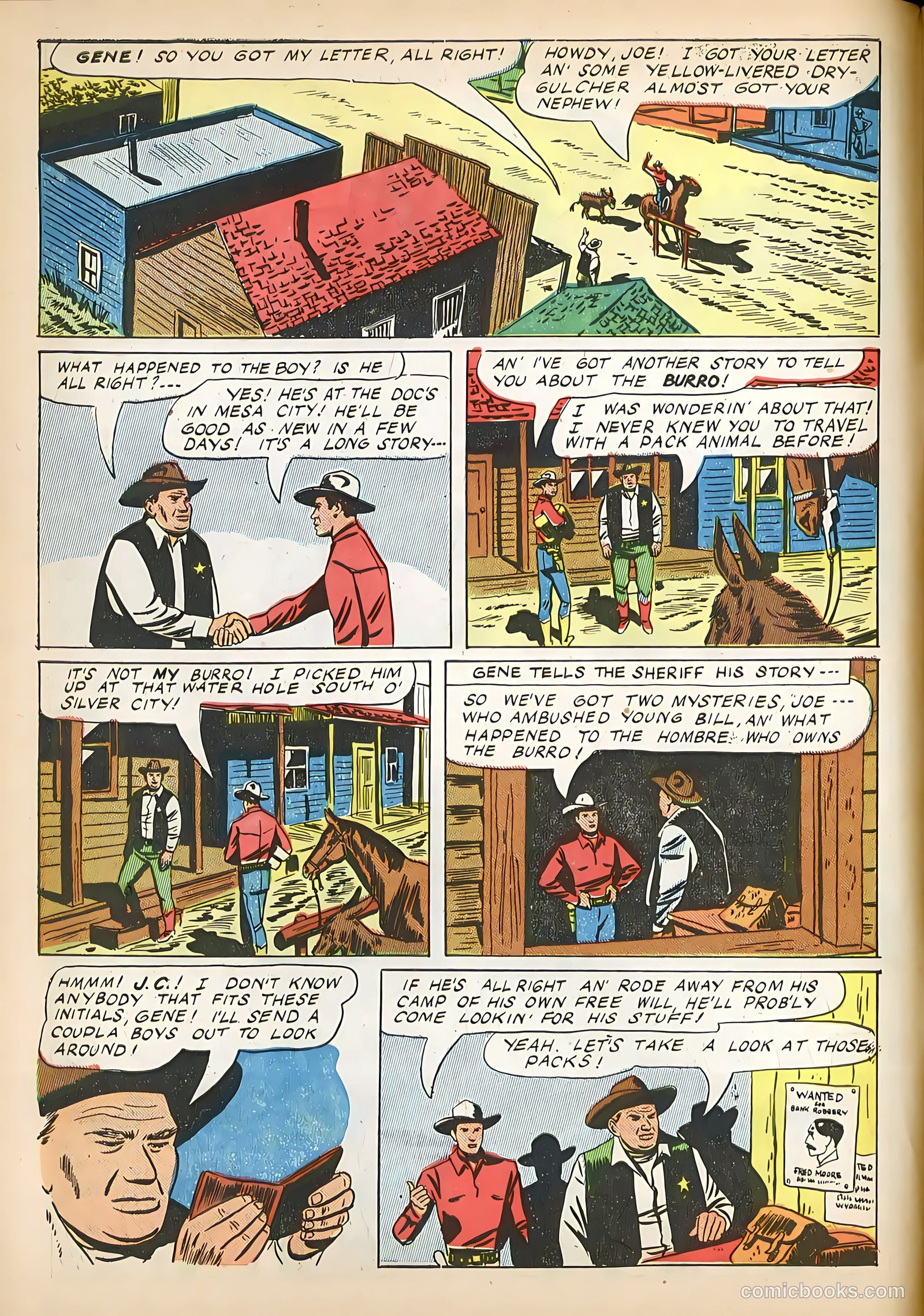 Gene Autry Comics #1 (1941) — page 8 of 52