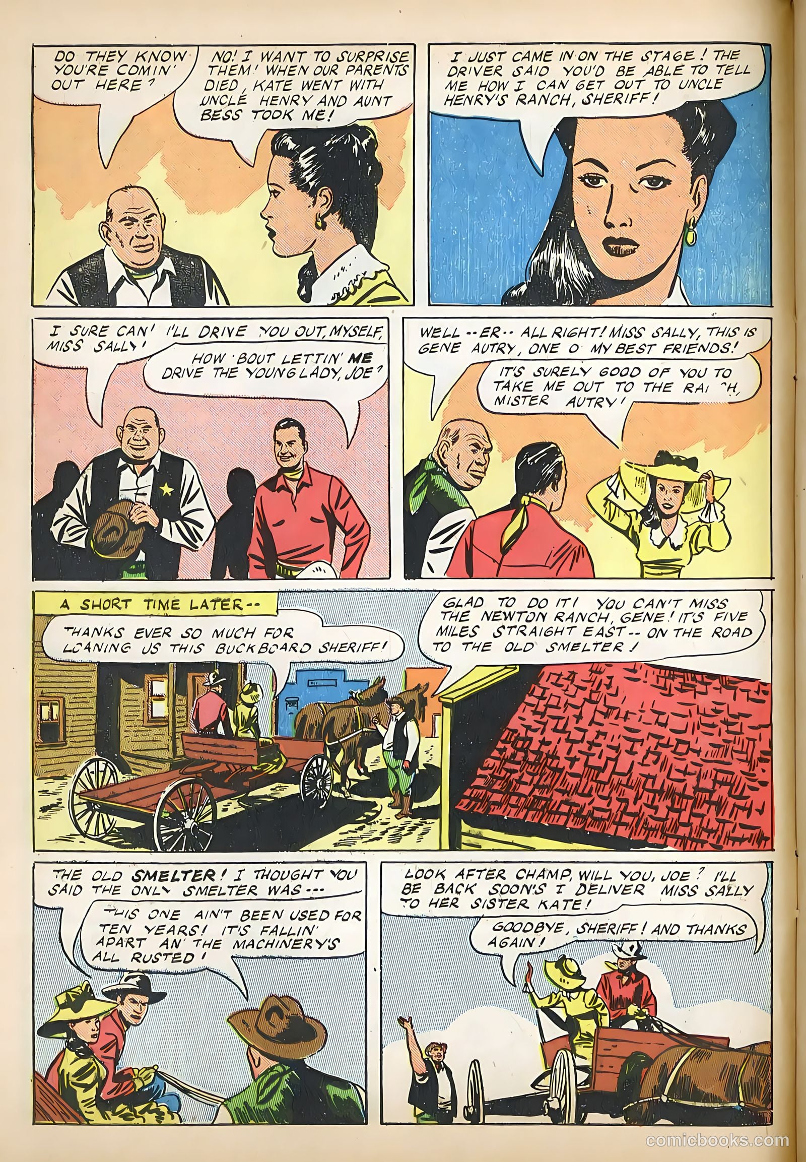 Gene Autry Comics #1 (1941) — page 12 of 52