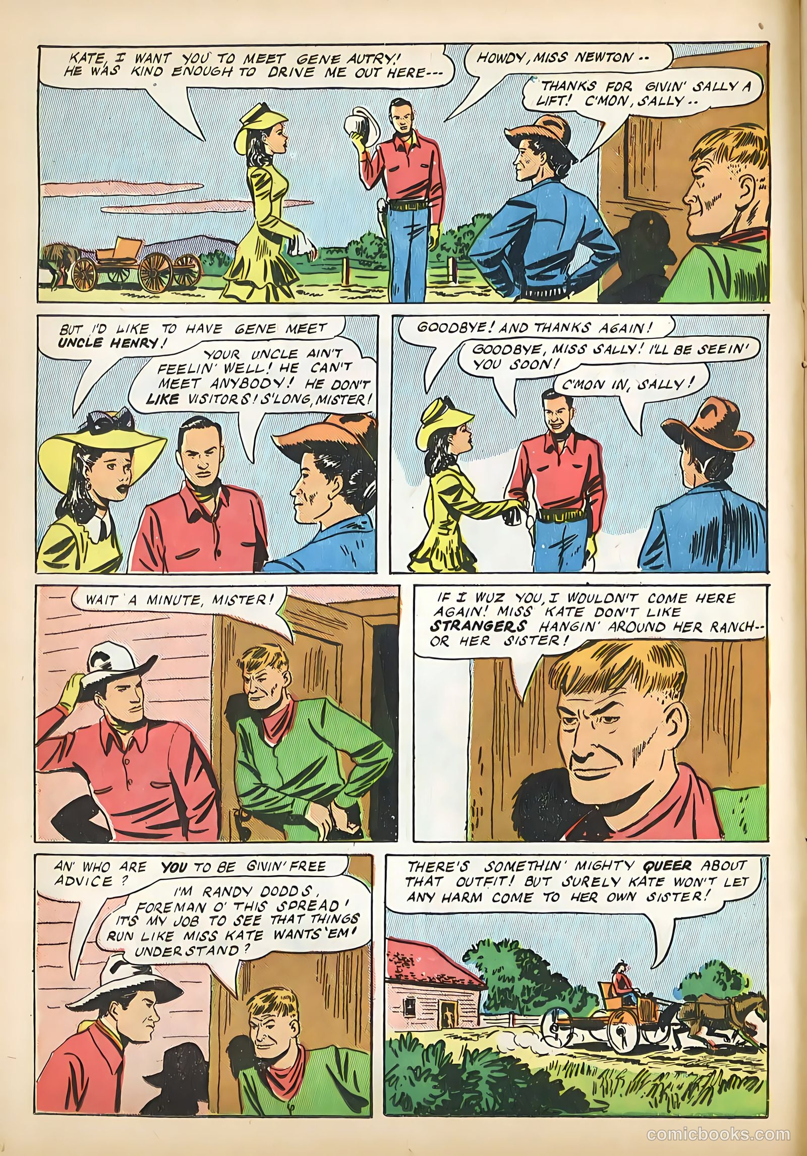 Gene Autry Comics #1 (1941) — page 16 of 52