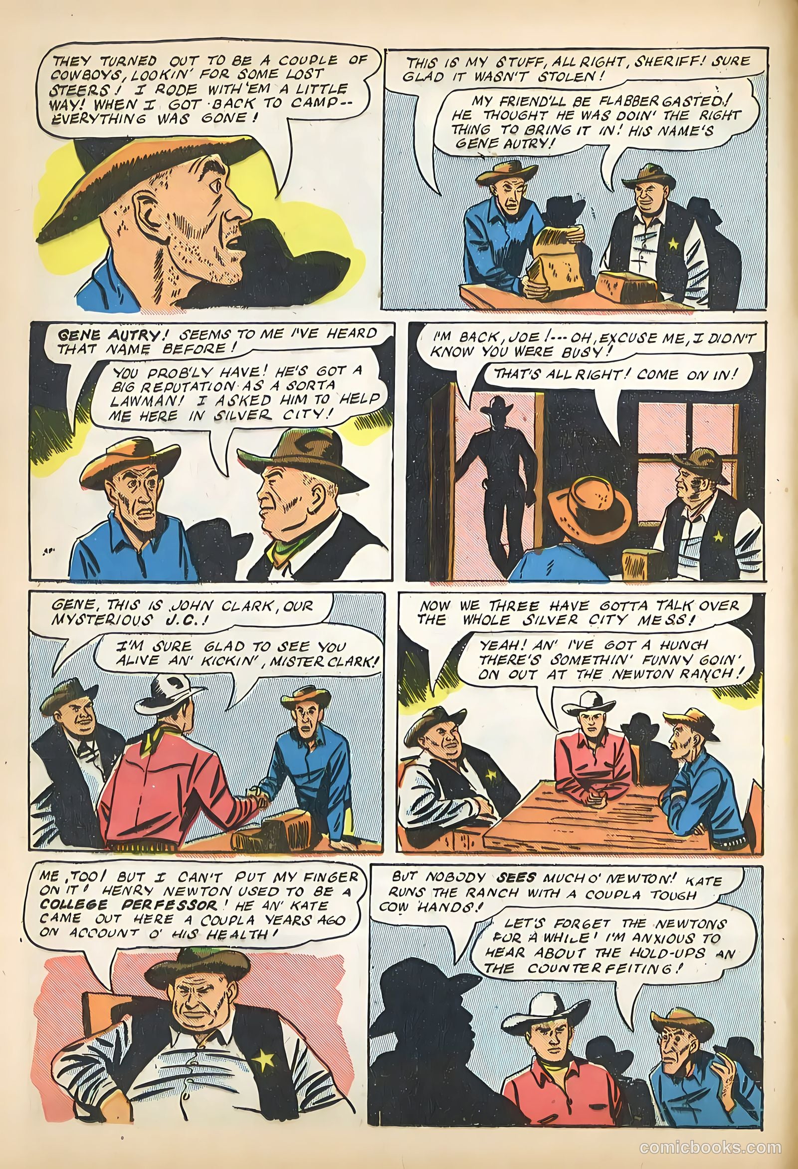 Gene Autry Comics #1 (1941) — page 18 of 52