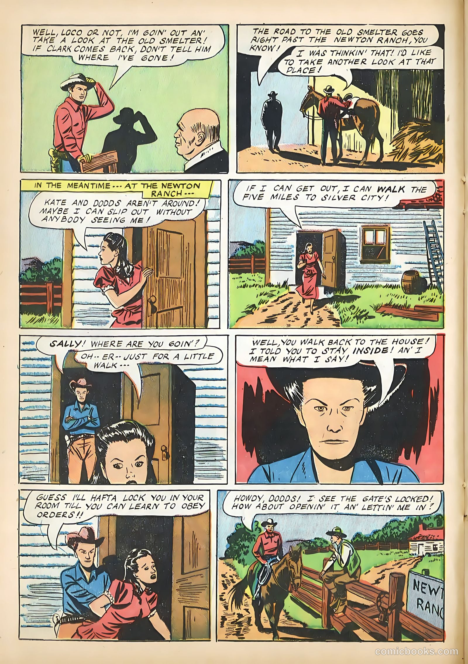 Gene Autry Comics #1 (1941) — page 22 of 52