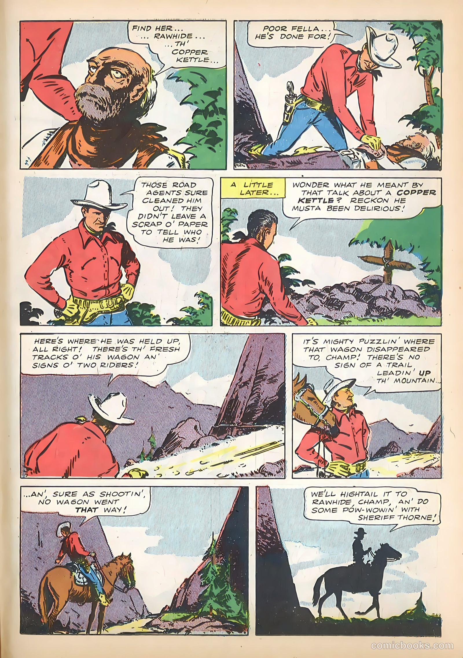 Gene Autry Comics #1 (1941) — page 33 of 52