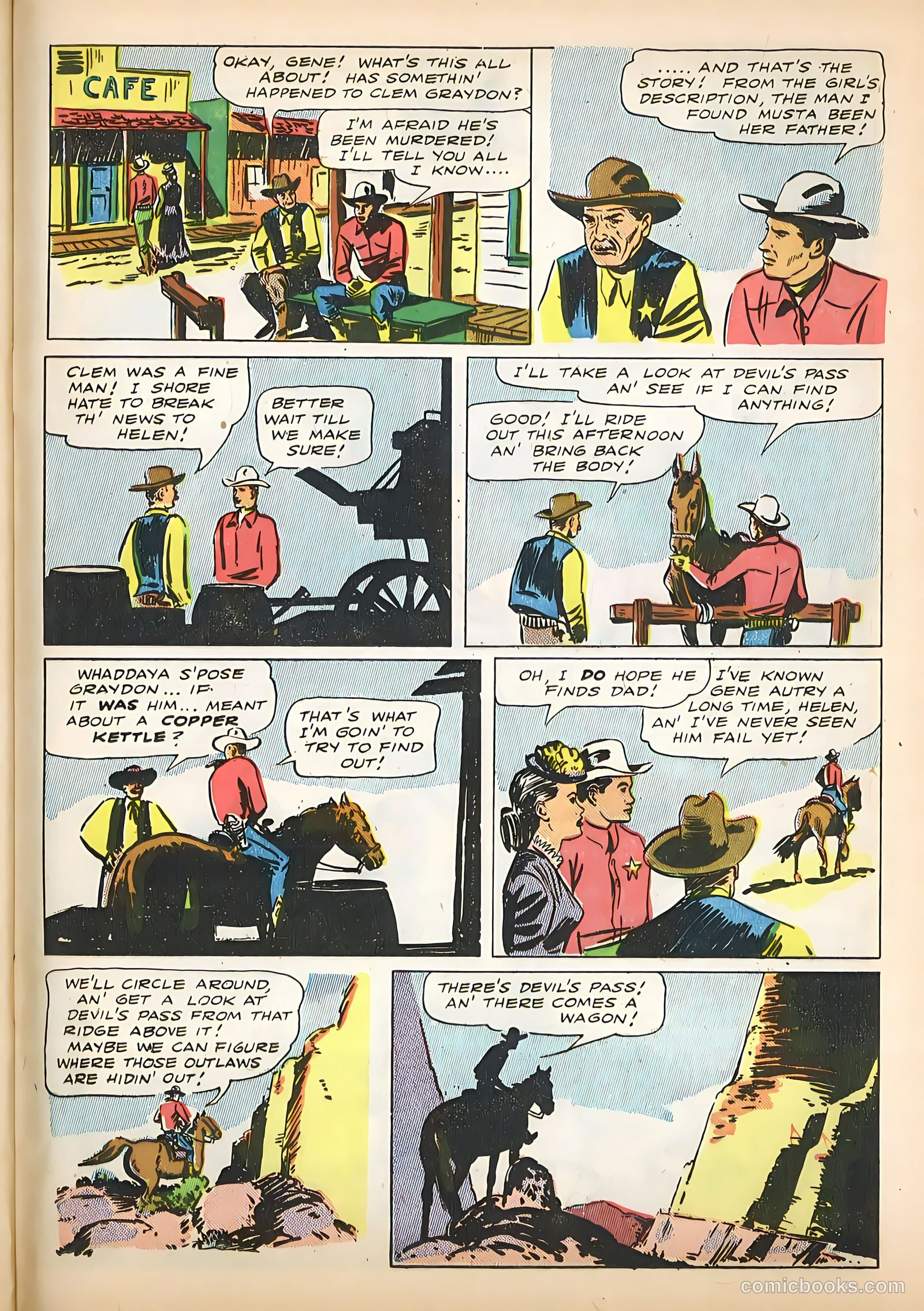Gene Autry Comics #1 (1941) — page 37 of 52