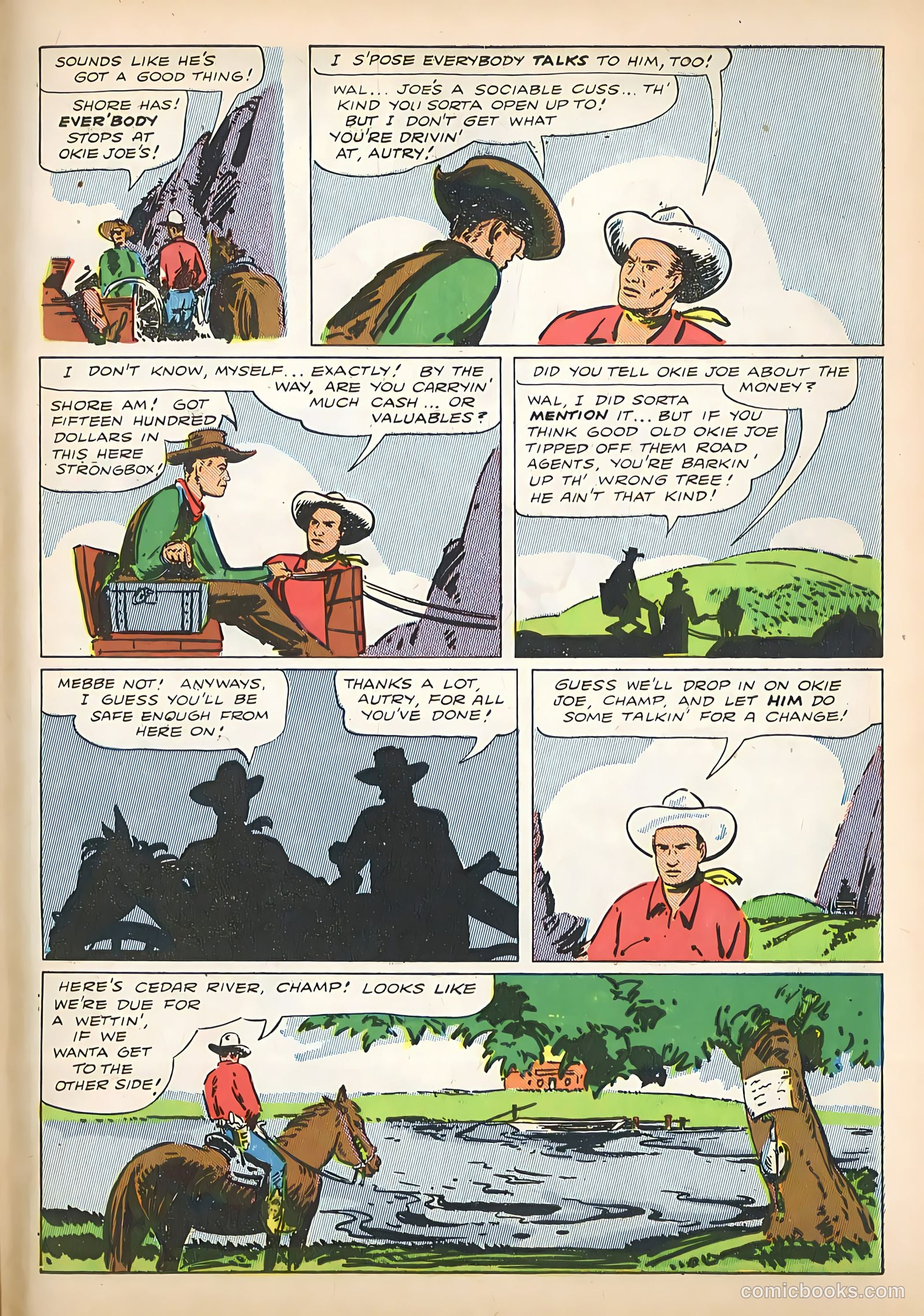 Gene Autry Comics #1 (1941) — page 41 of 52