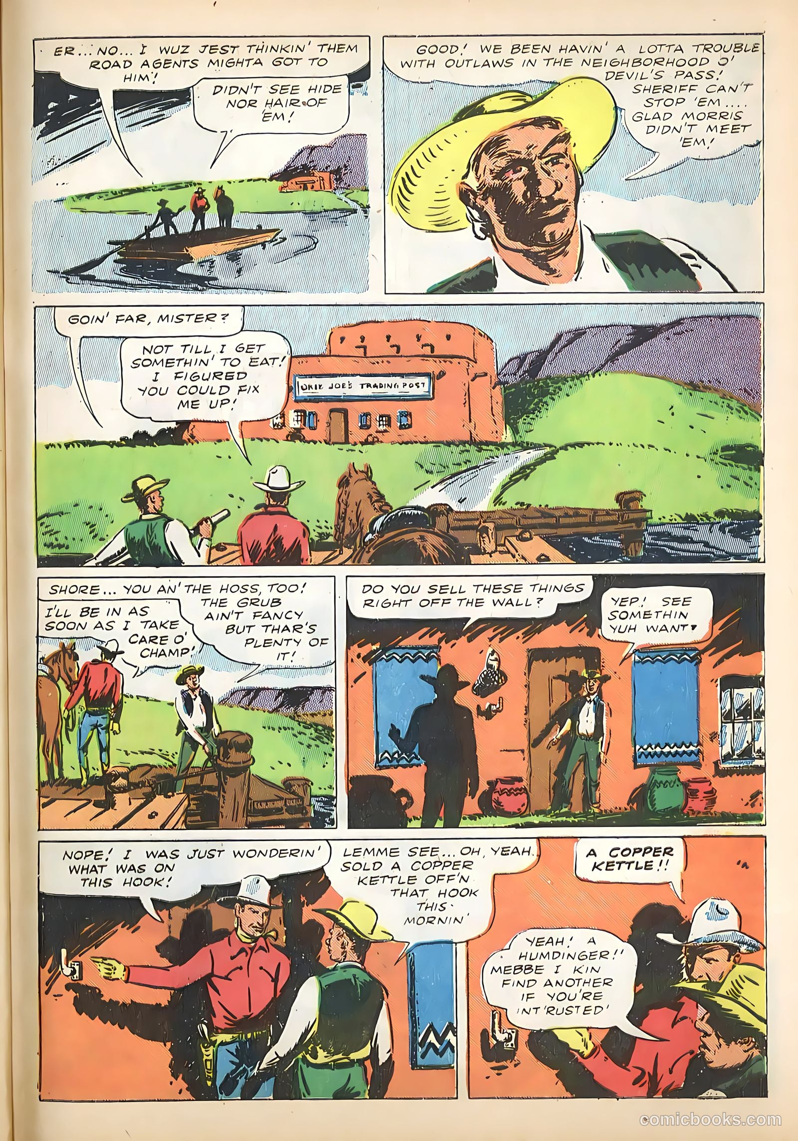 Gene Autry Comics #1 (1941) — page 43 of 52