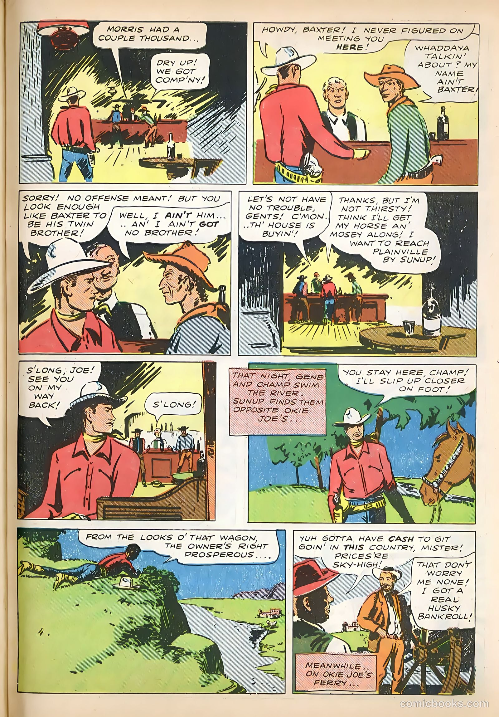 Gene Autry Comics #1 (1941) — page 45 of 52