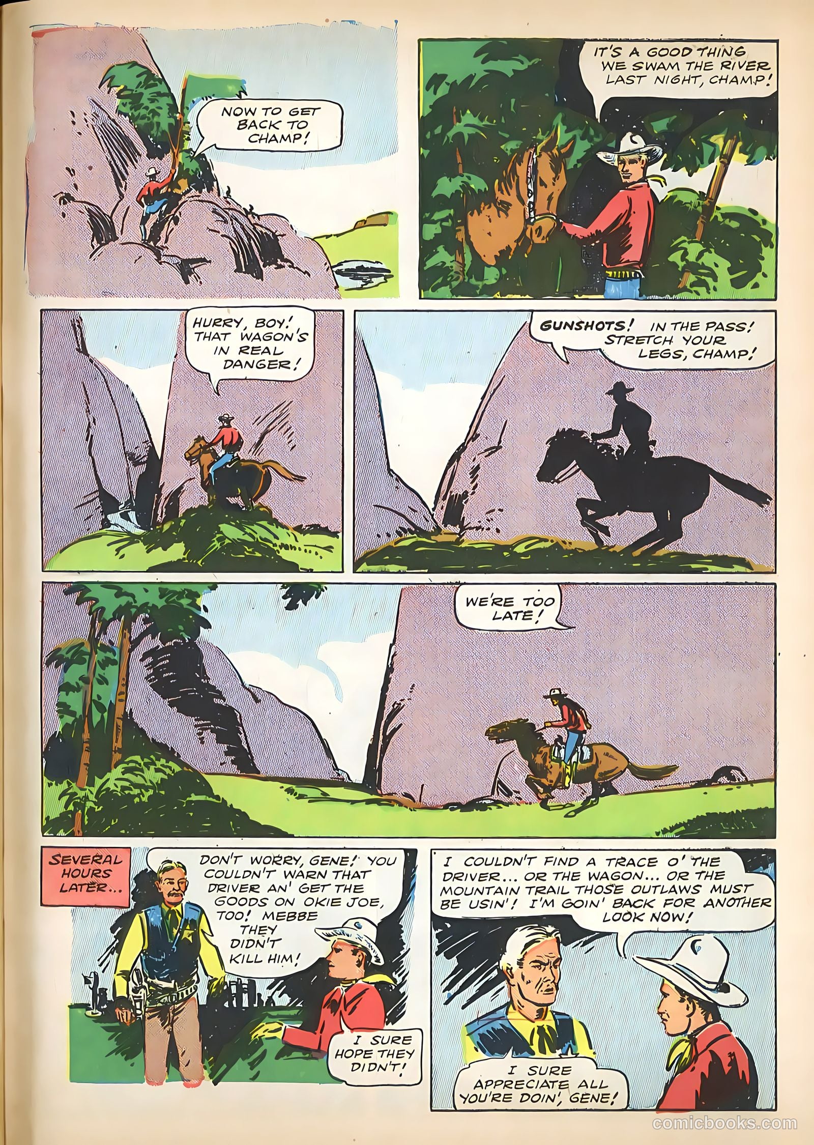 Gene Autry Comics #1 (1941) — page 47 of 52