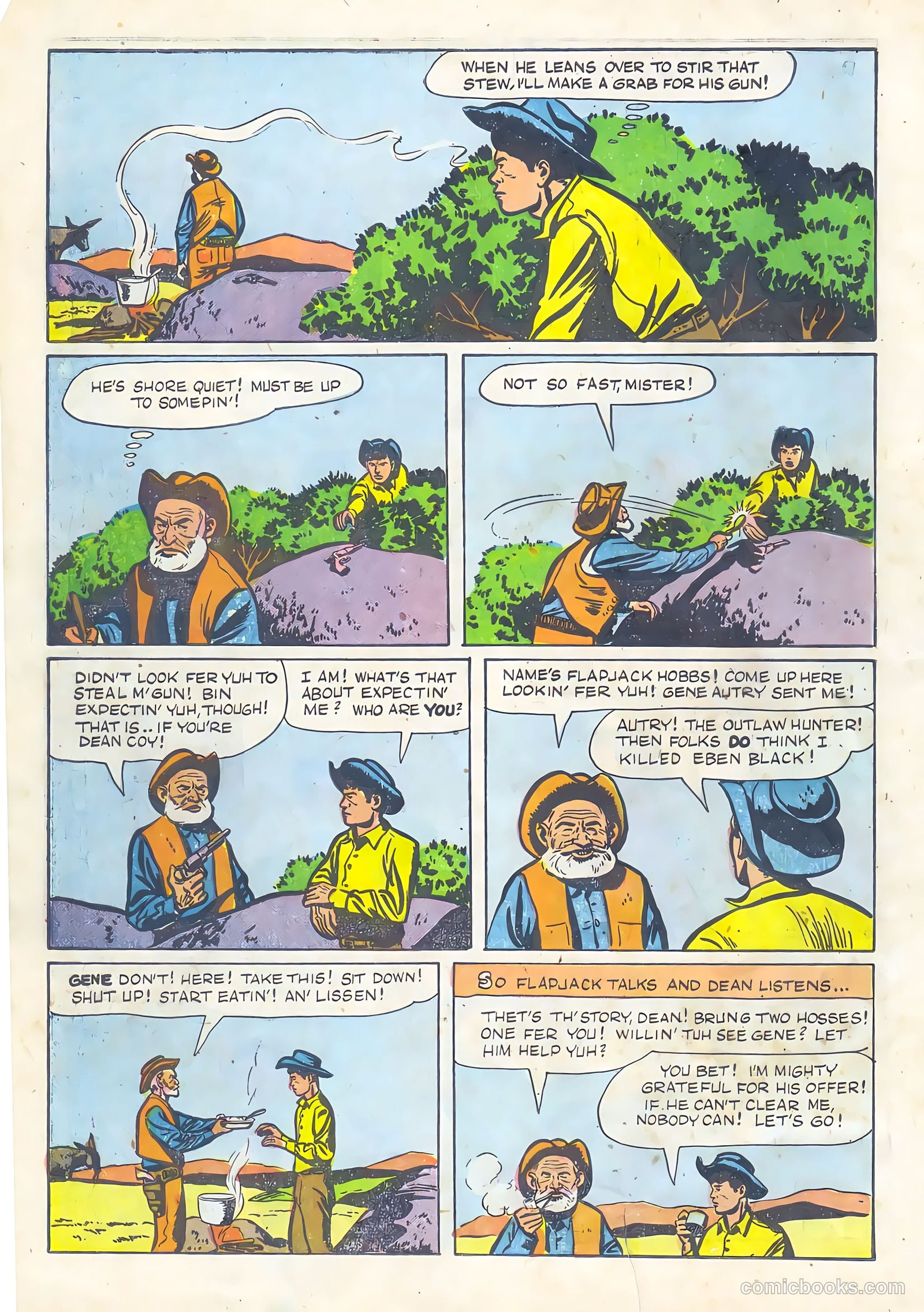 Gene Autry Comics #10 (1943) — page 10 of 36