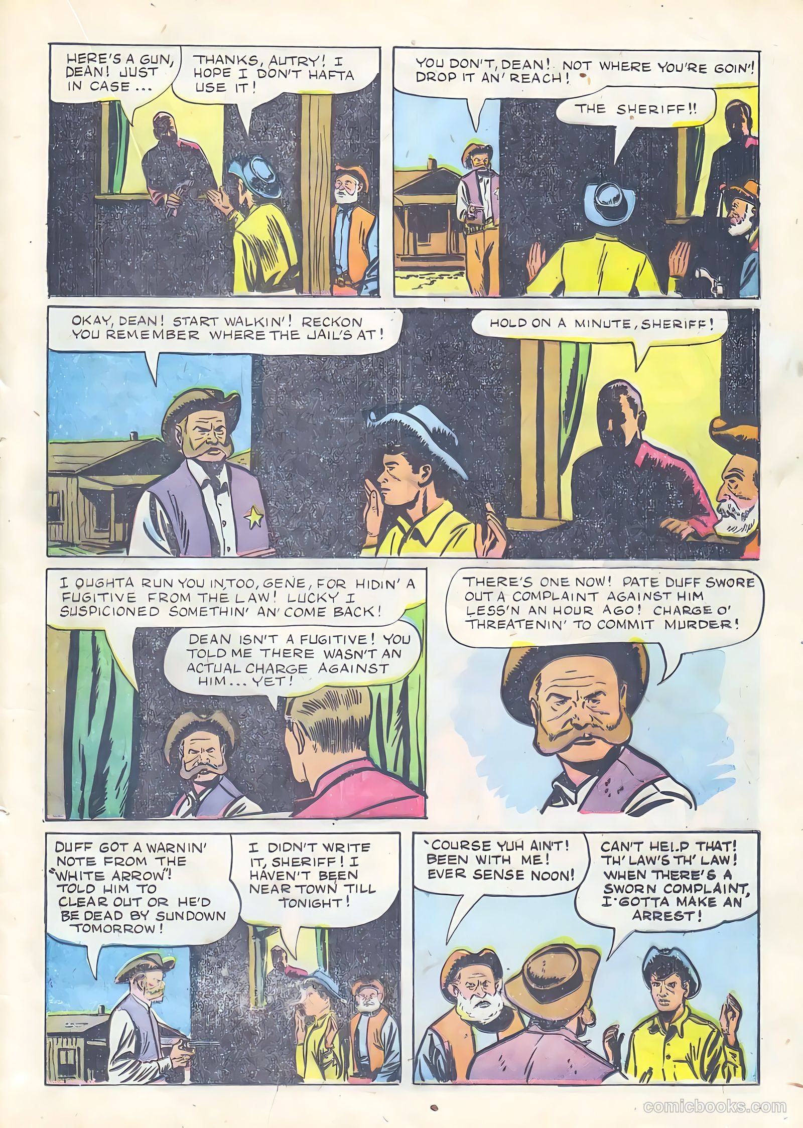 Gene Autry Comics #10 (1943) — page 17 of 36
