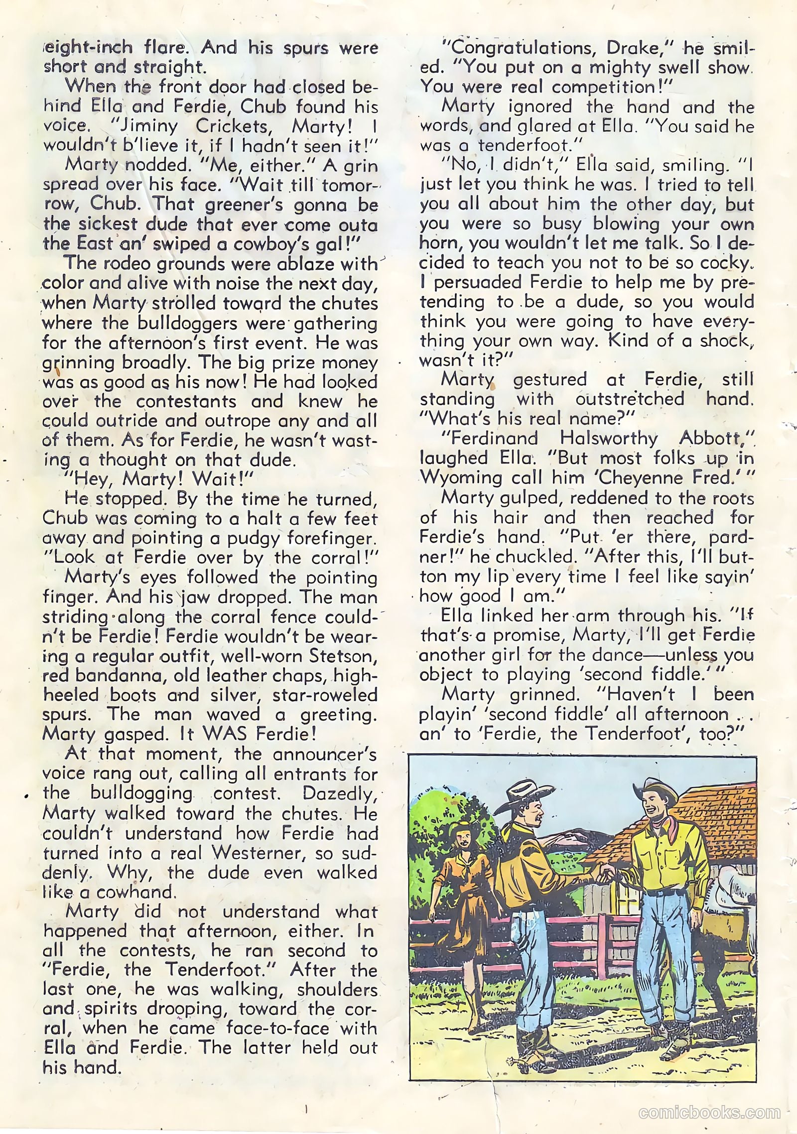 Gene Autry Comics #10 (1943) — page 28 of 36
