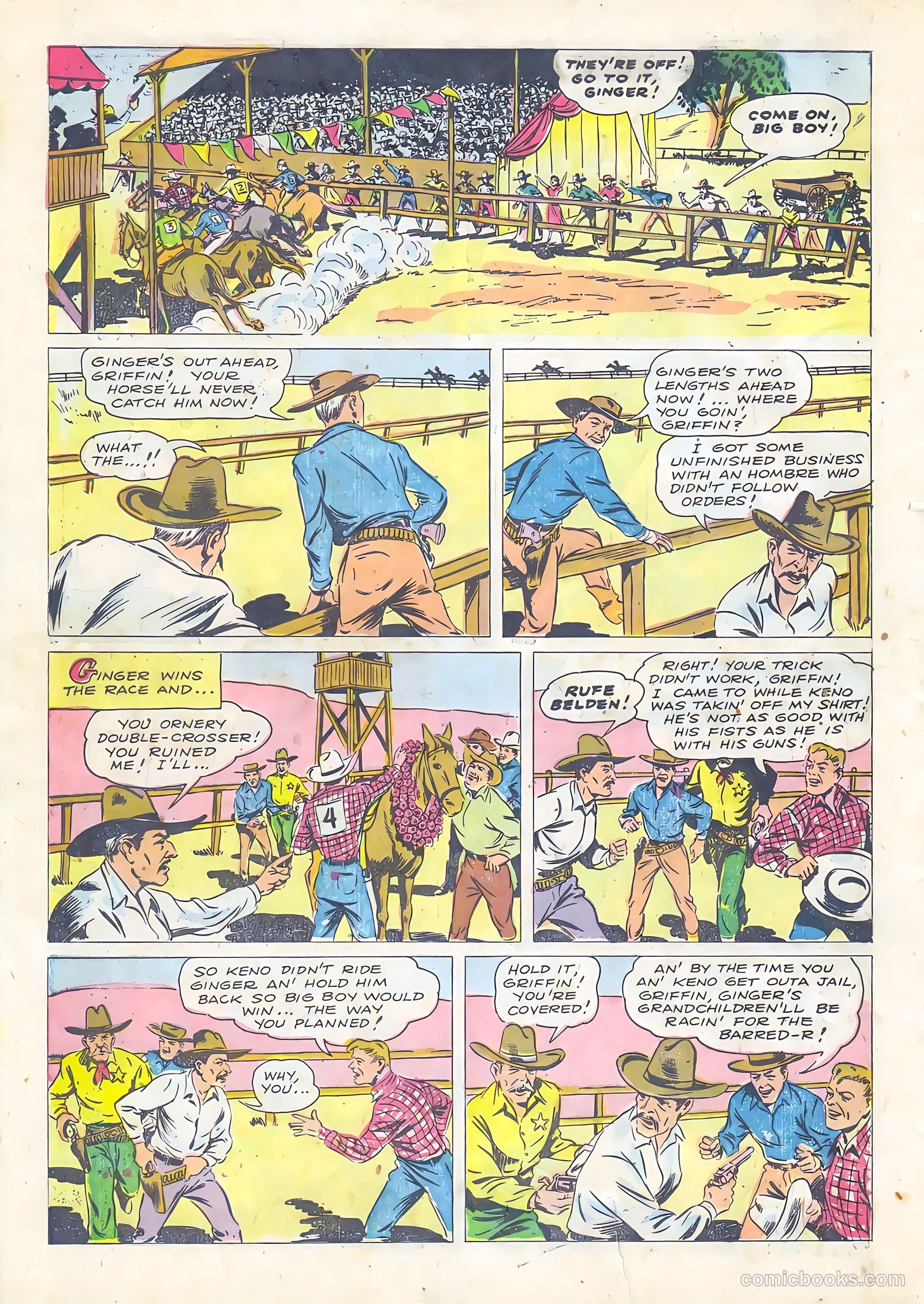 Gene Autry Comics #10 (1943) — page 34 of 36