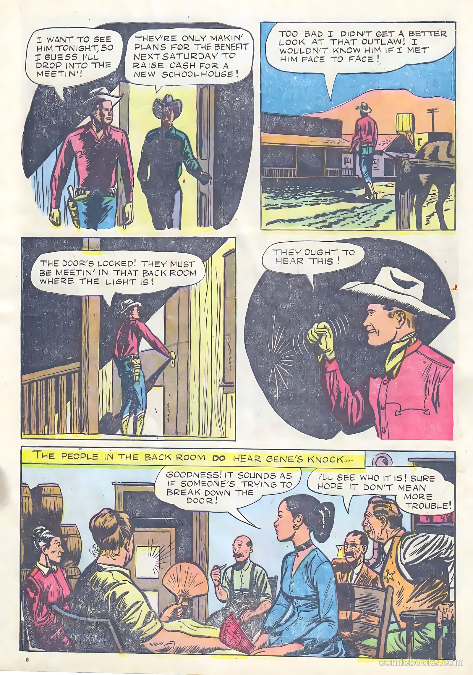 Gene Autry Comics #11 (1954) — page 9 of 36