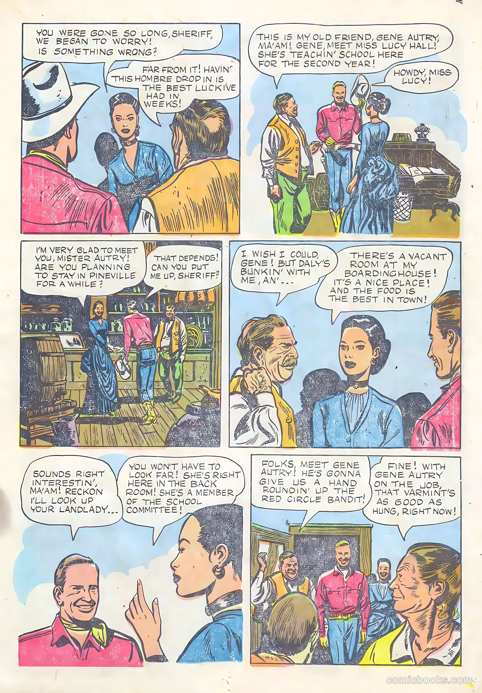 Gene Autry Comics #11 (1954) — page 11 of 36