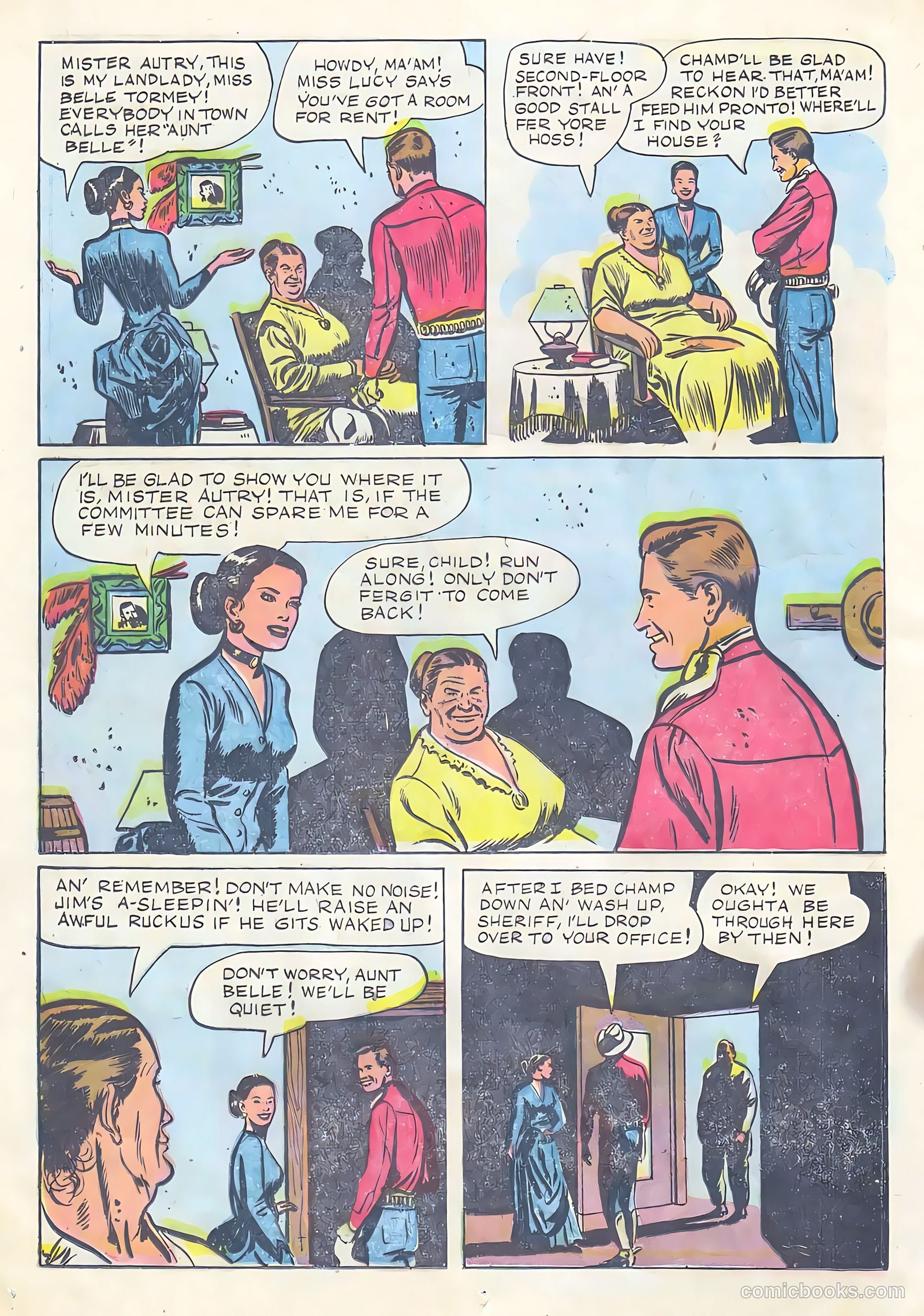 Gene Autry Comics #11 (1954) — page 12 of 36