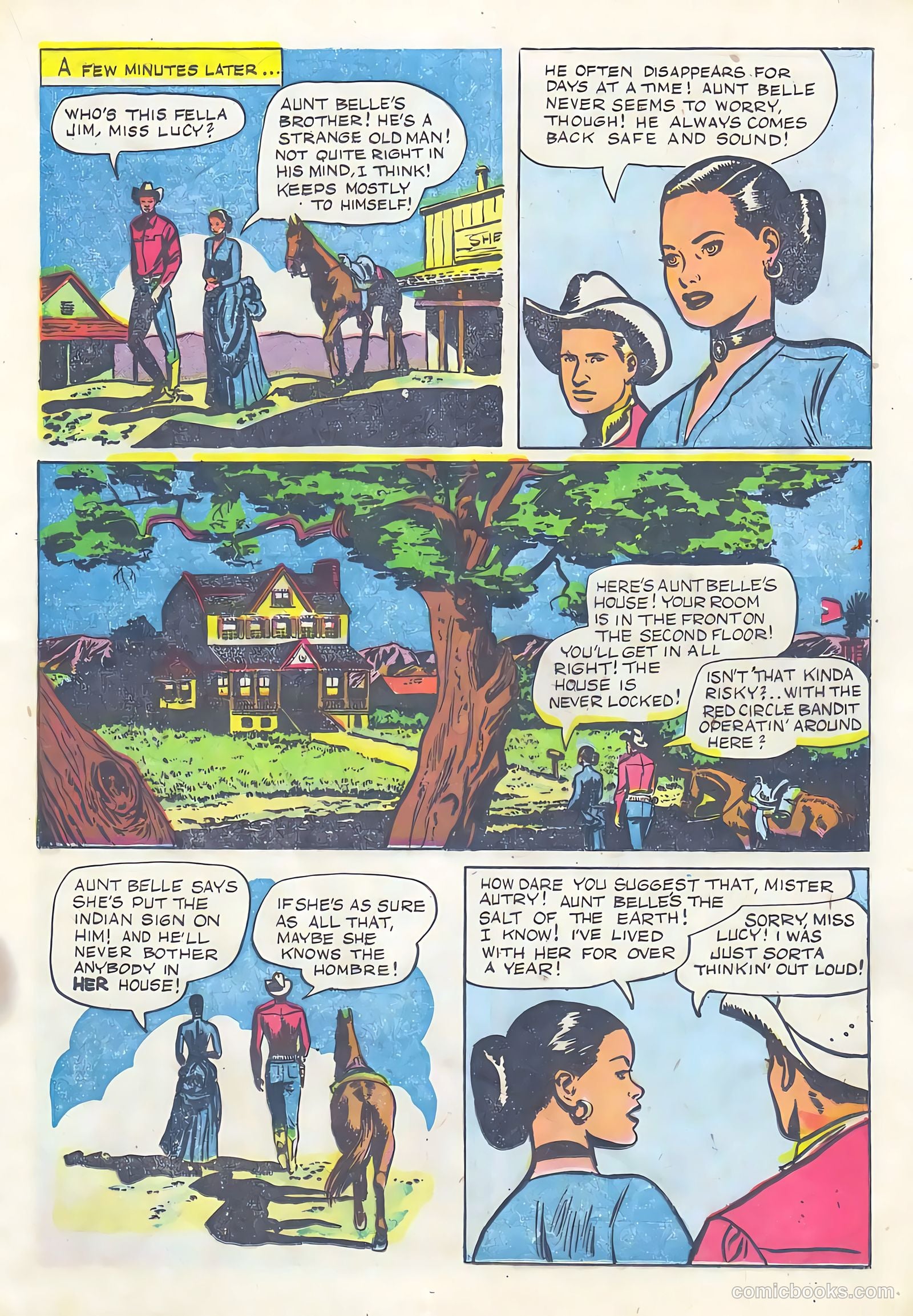 Gene Autry Comics #11 (1954) — page 13 of 36