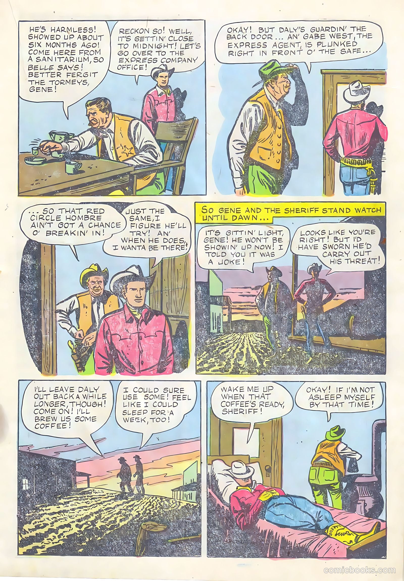 Gene Autry Comics #11 (1954) — page 15 of 36