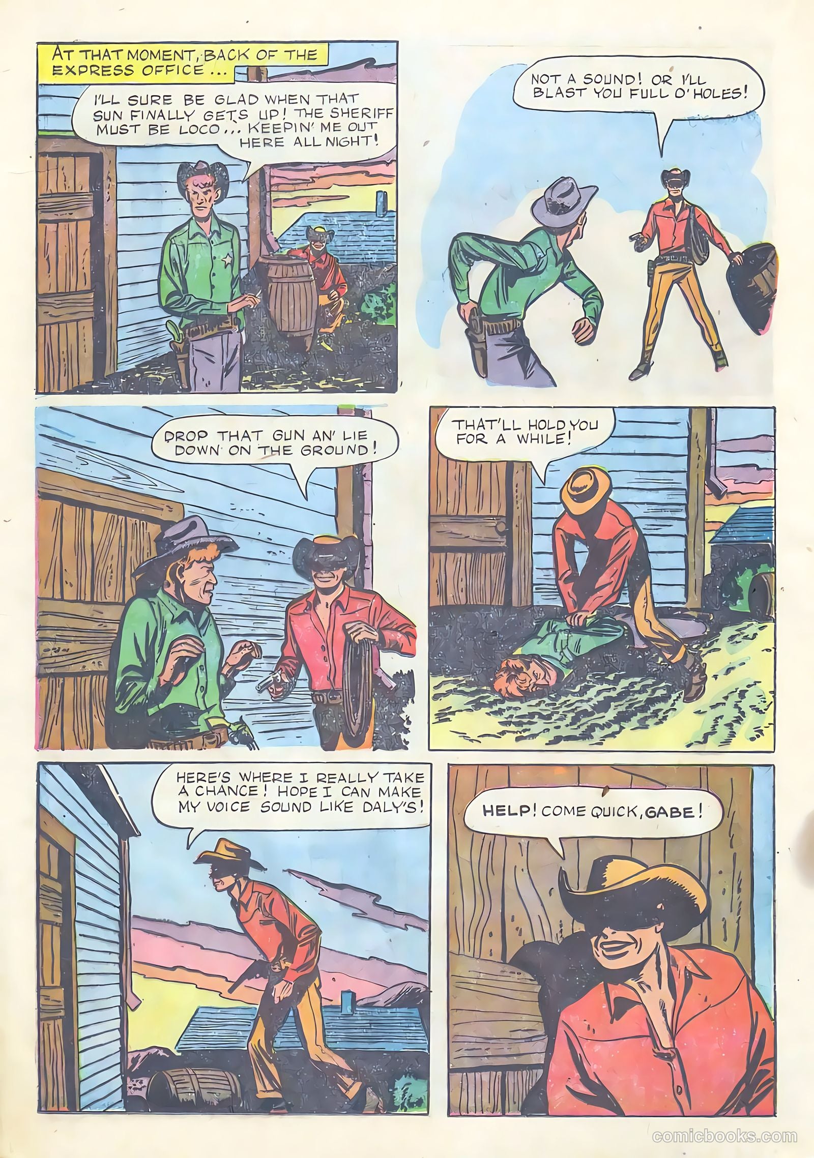 Gene Autry Comics #11 (1954) — page 16 of 36