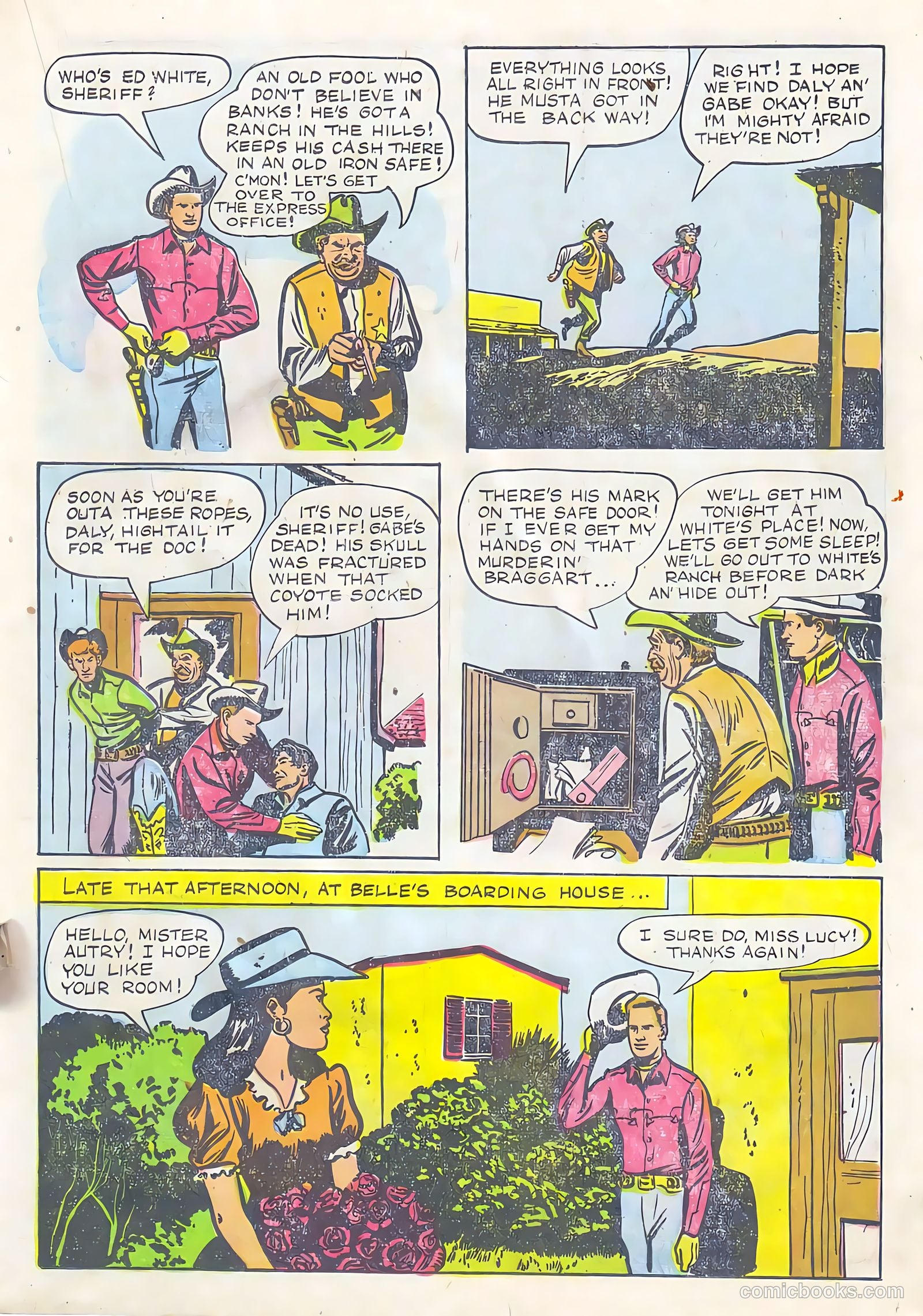Gene Autry Comics #11 (1954) — page 19 of 36