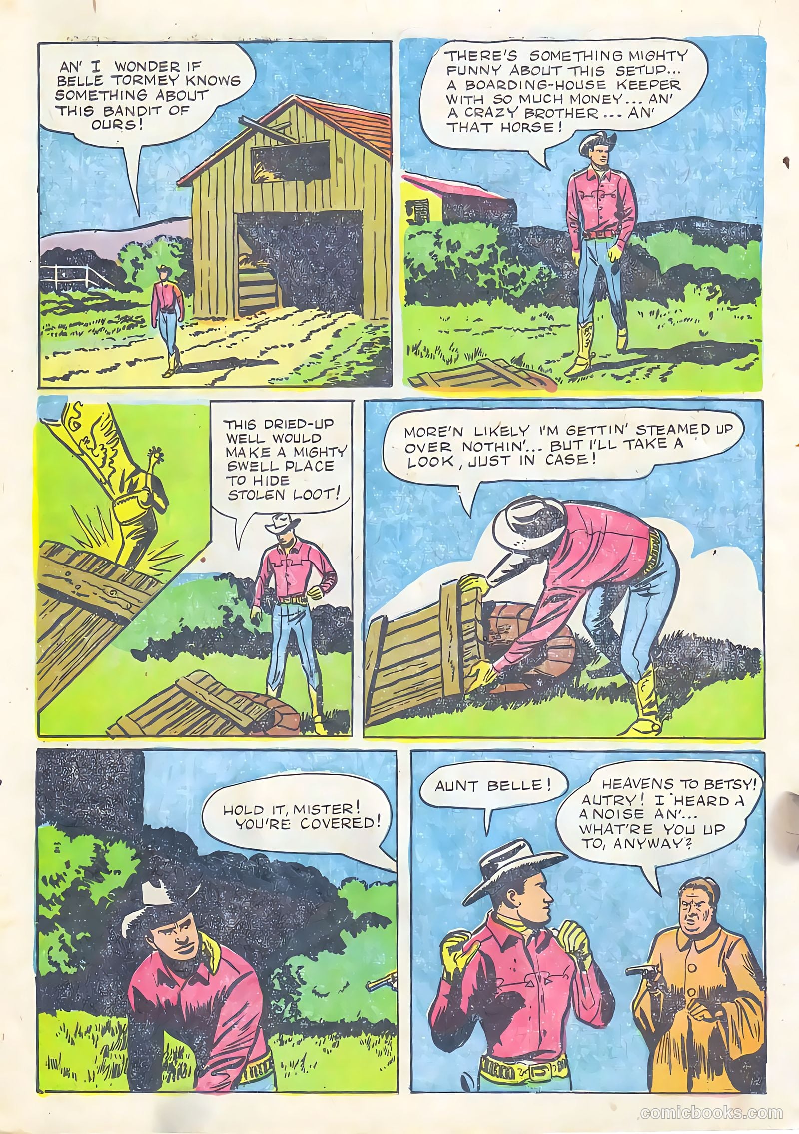 Gene Autry Comics #11 (1954) — page 22 of 36