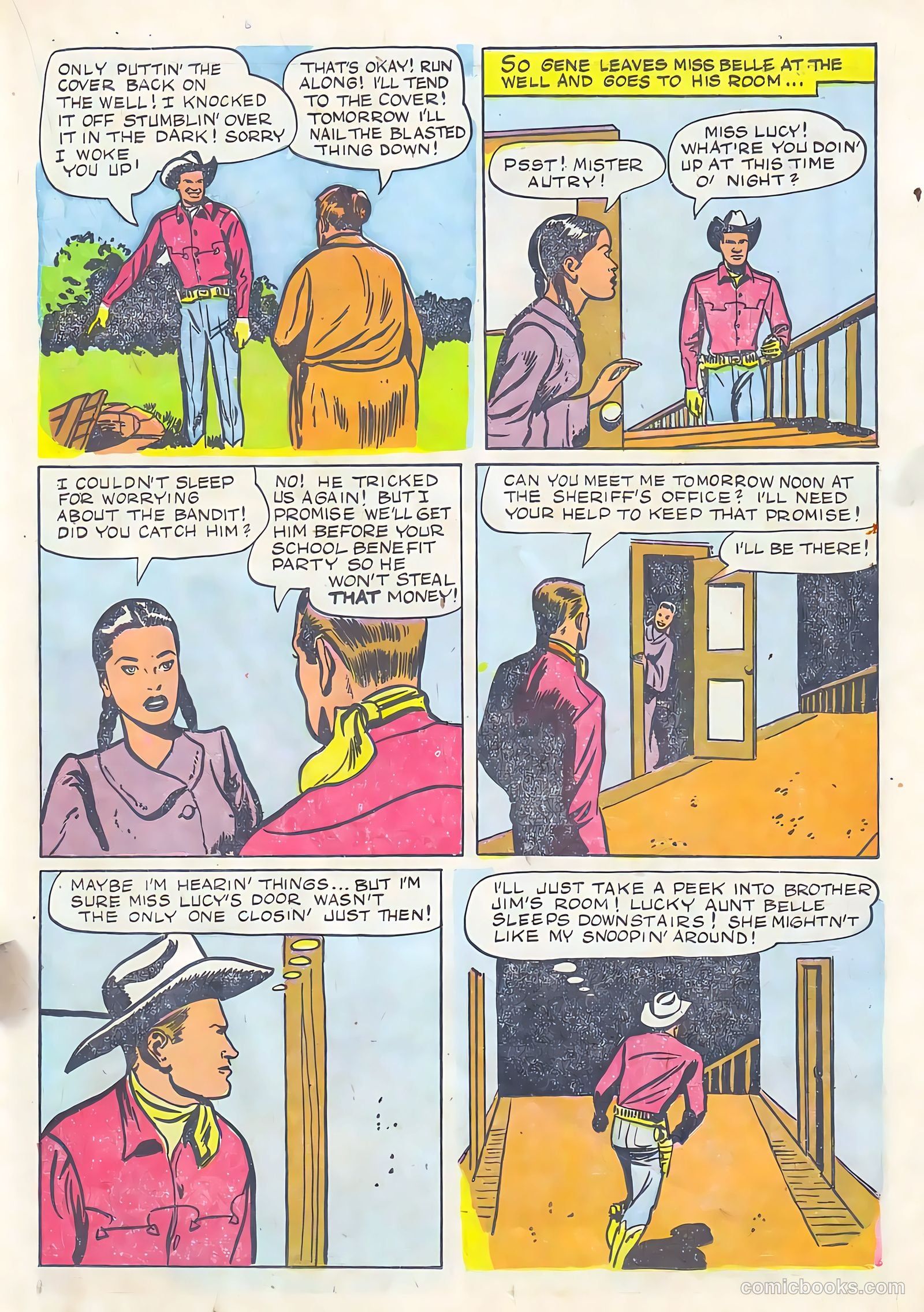 Gene Autry Comics #11 (1954) — page 23 of 36