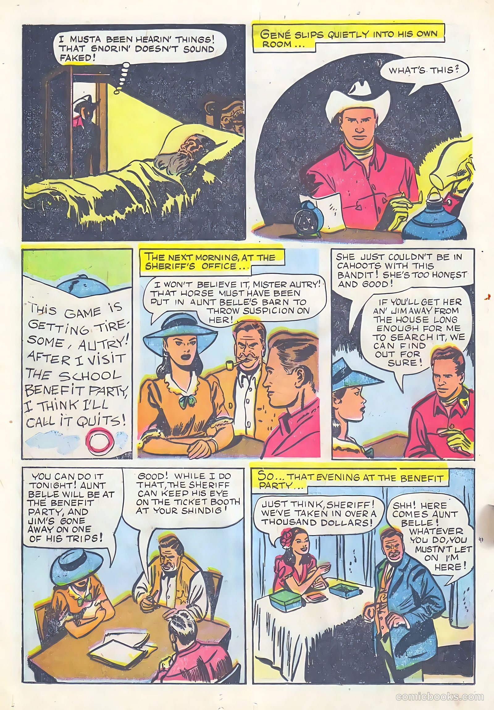 Gene Autry Comics #11 (1954) — page 24 of 36