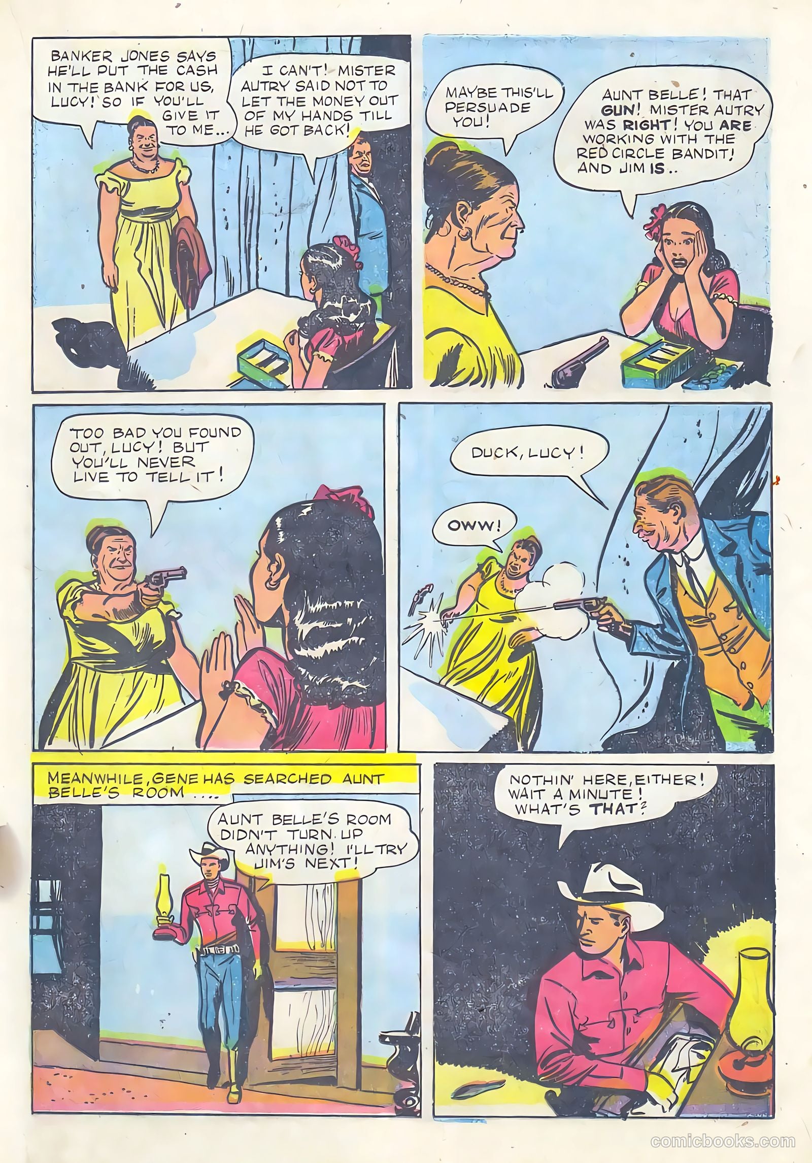 Gene Autry Comics #11 (1954) — page 25 of 36