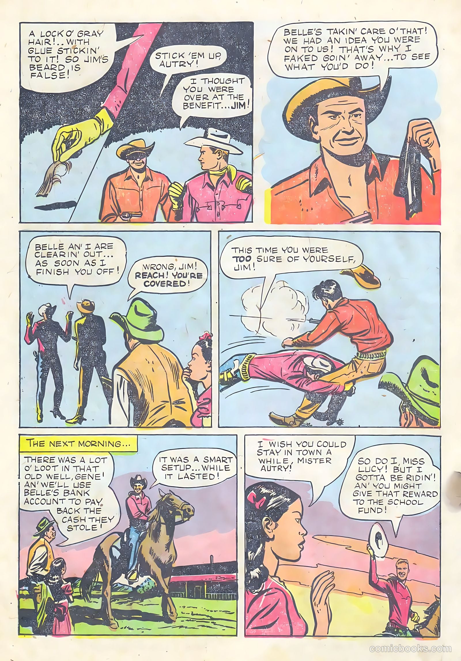Gene Autry Comics #11 (1954) — page 26 of 36