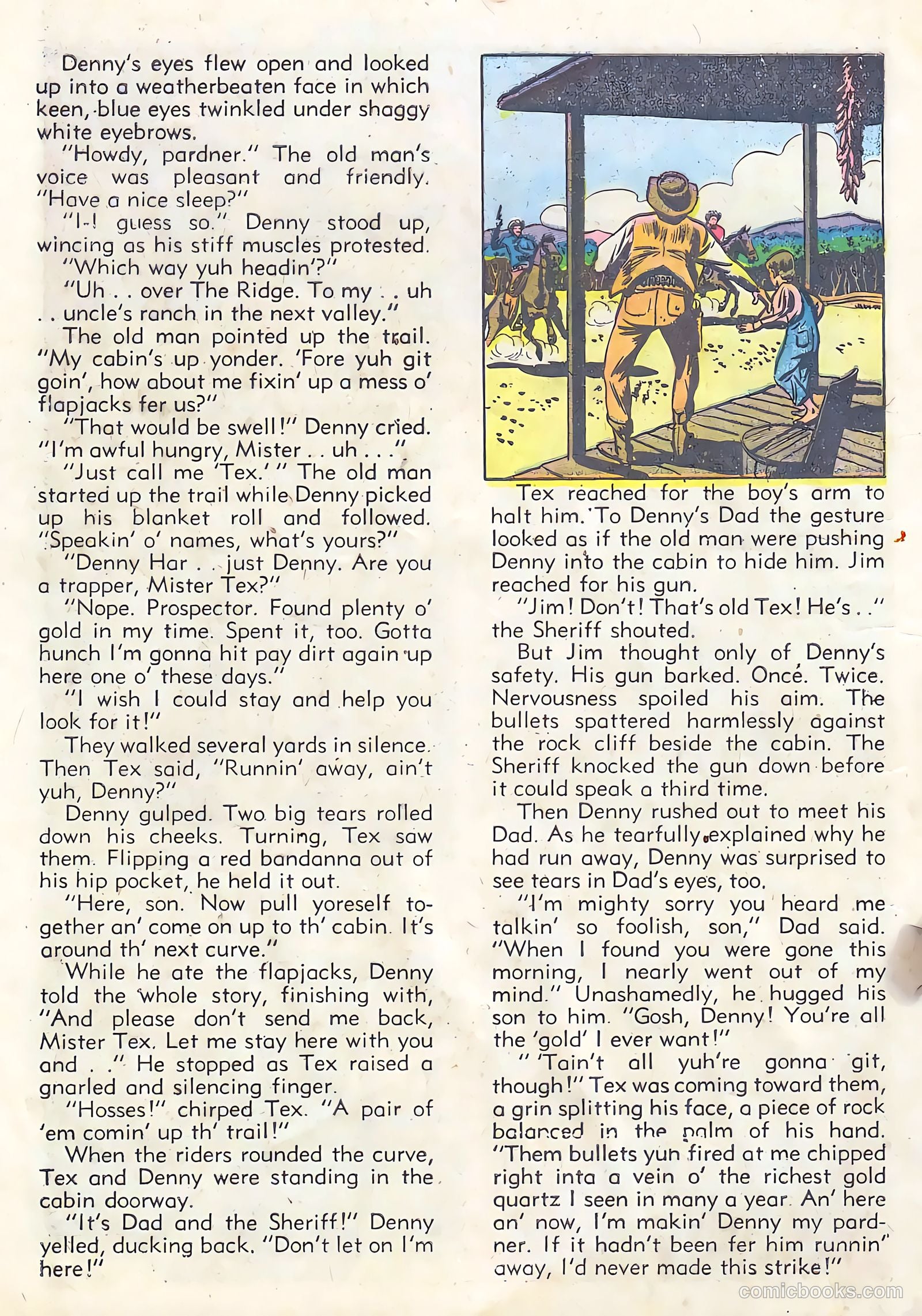 Gene Autry Comics #11 (1954) — page 28 of 36