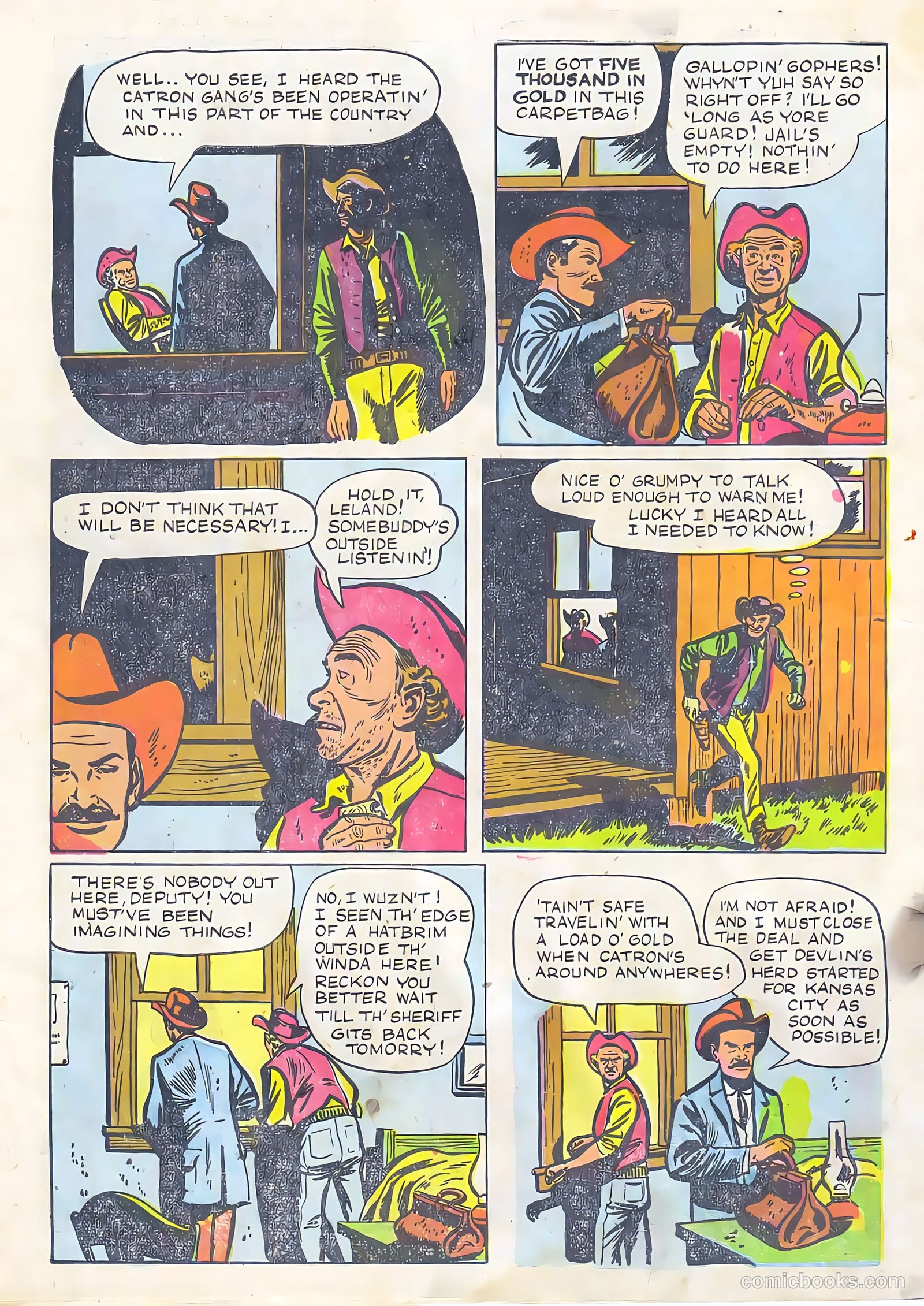 Gene Autry Comics #11 (1954) — page 30 of 36