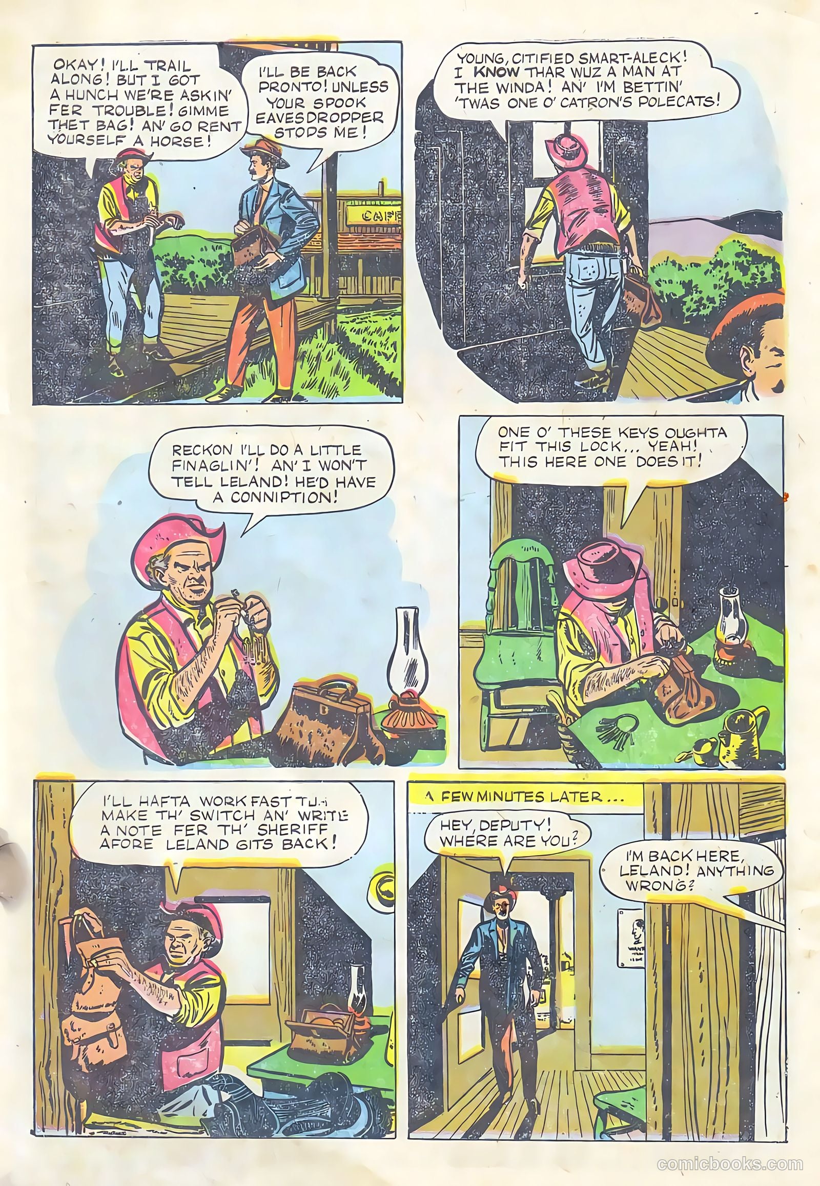 Gene Autry Comics #11 (1954) — page 31 of 36
