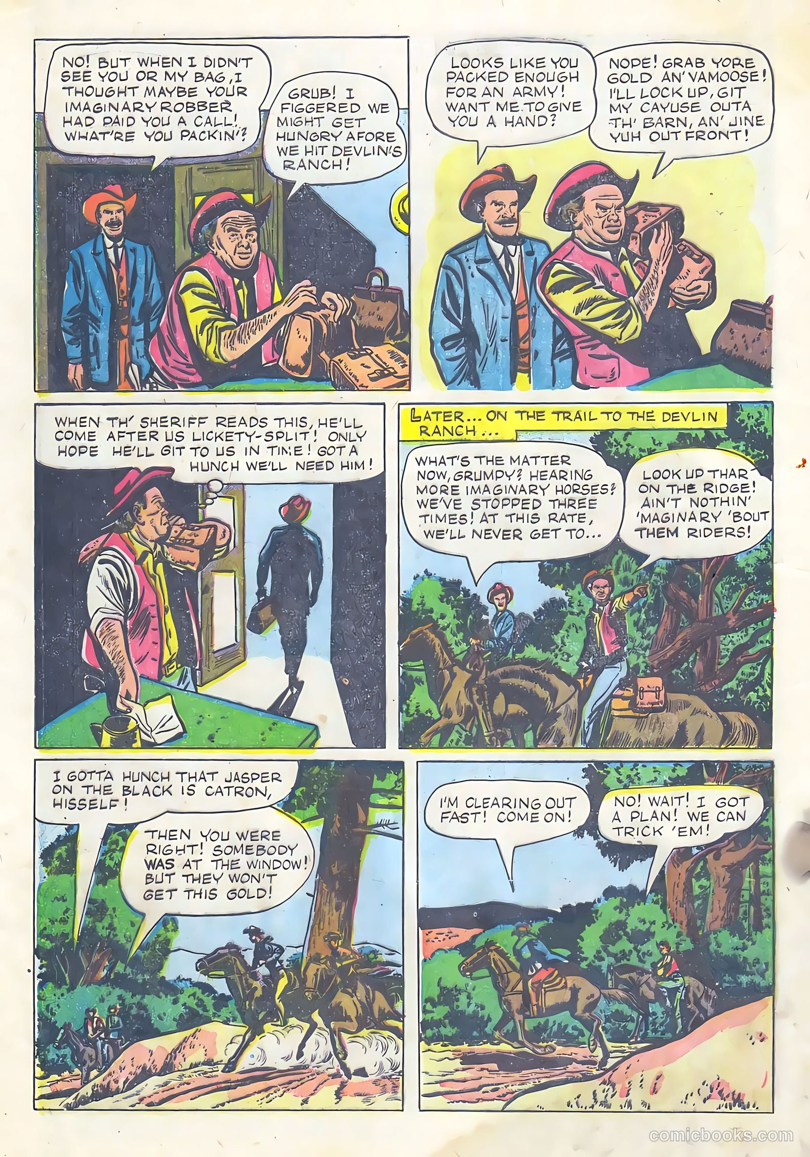Gene Autry Comics #11 (1954) — page 32 of 36