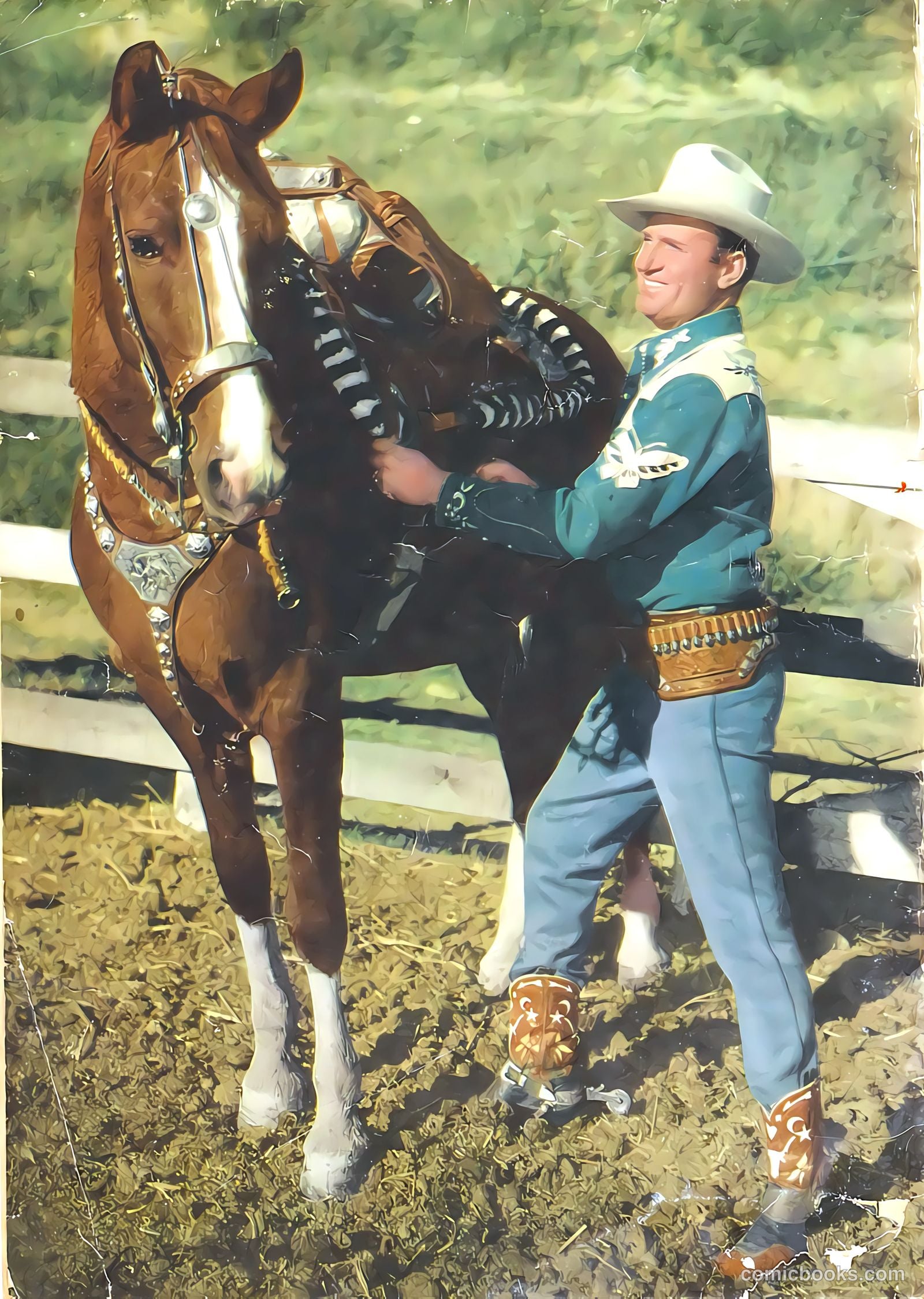 Gene Autry Comics #11 (1954) — page 36 of 36