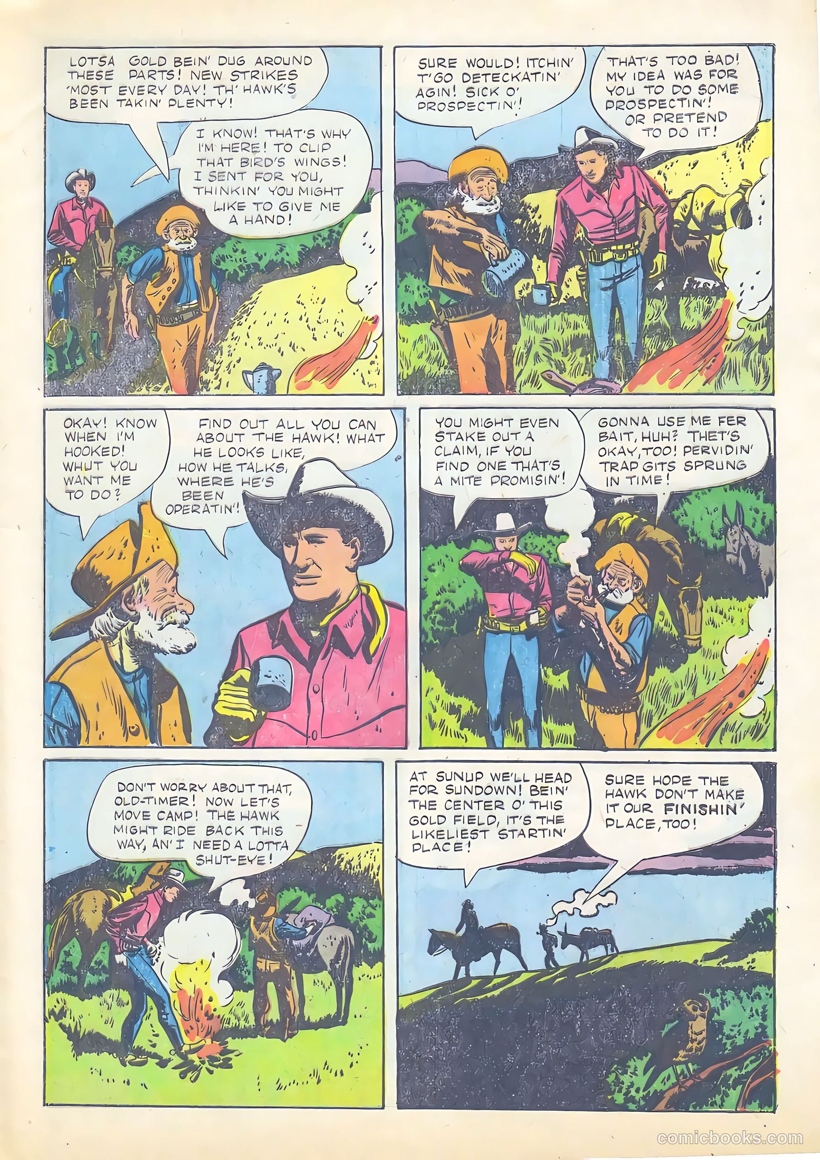 Gene Autry Comics #13 (1954) — page 5 of 36