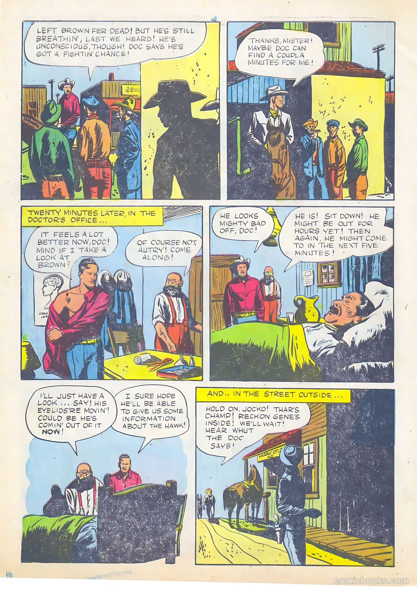 Gene Autry Comics #13 (1954) — page 10 of 36