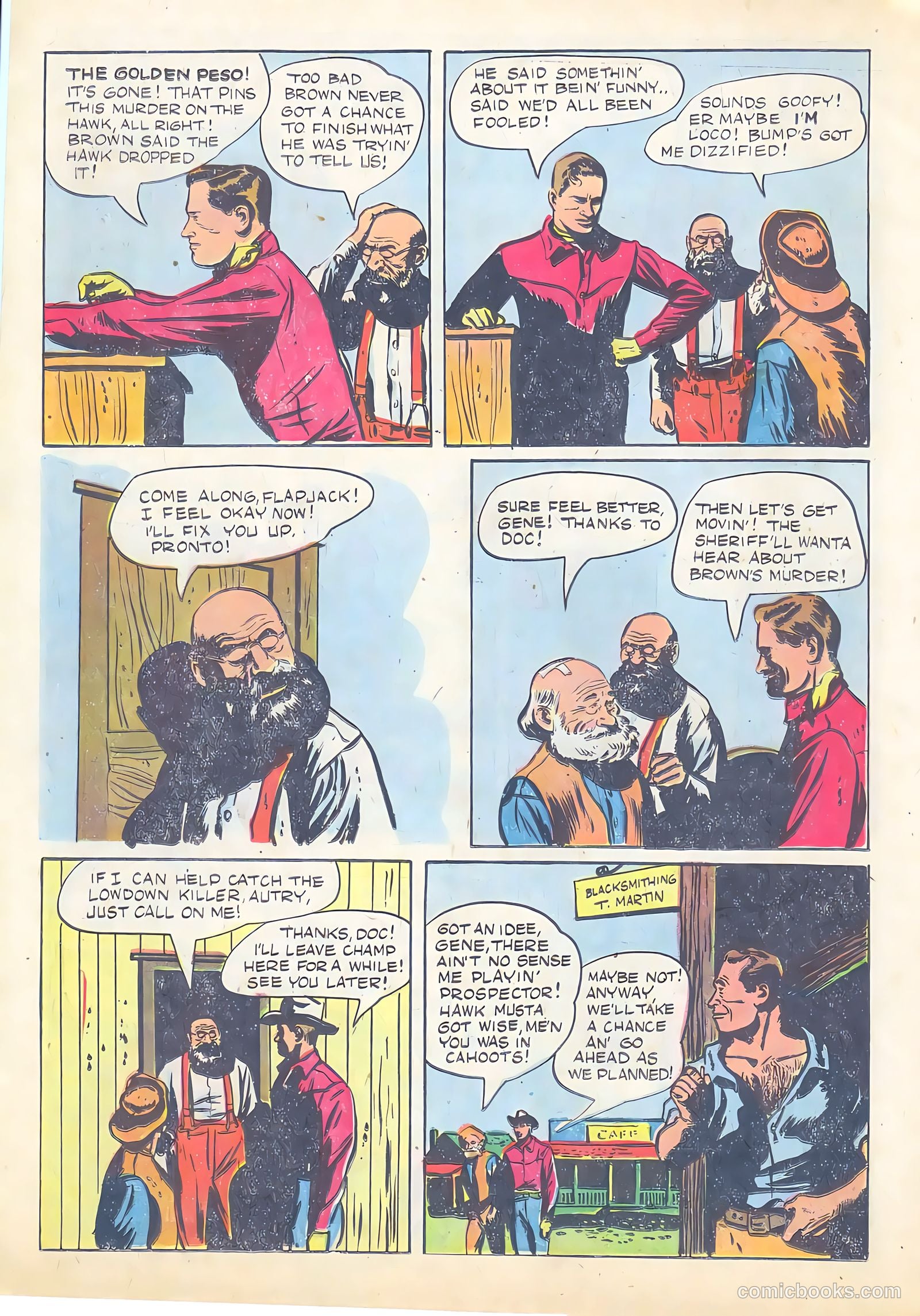 Gene Autry Comics #13 (1954) — page 14 of 36