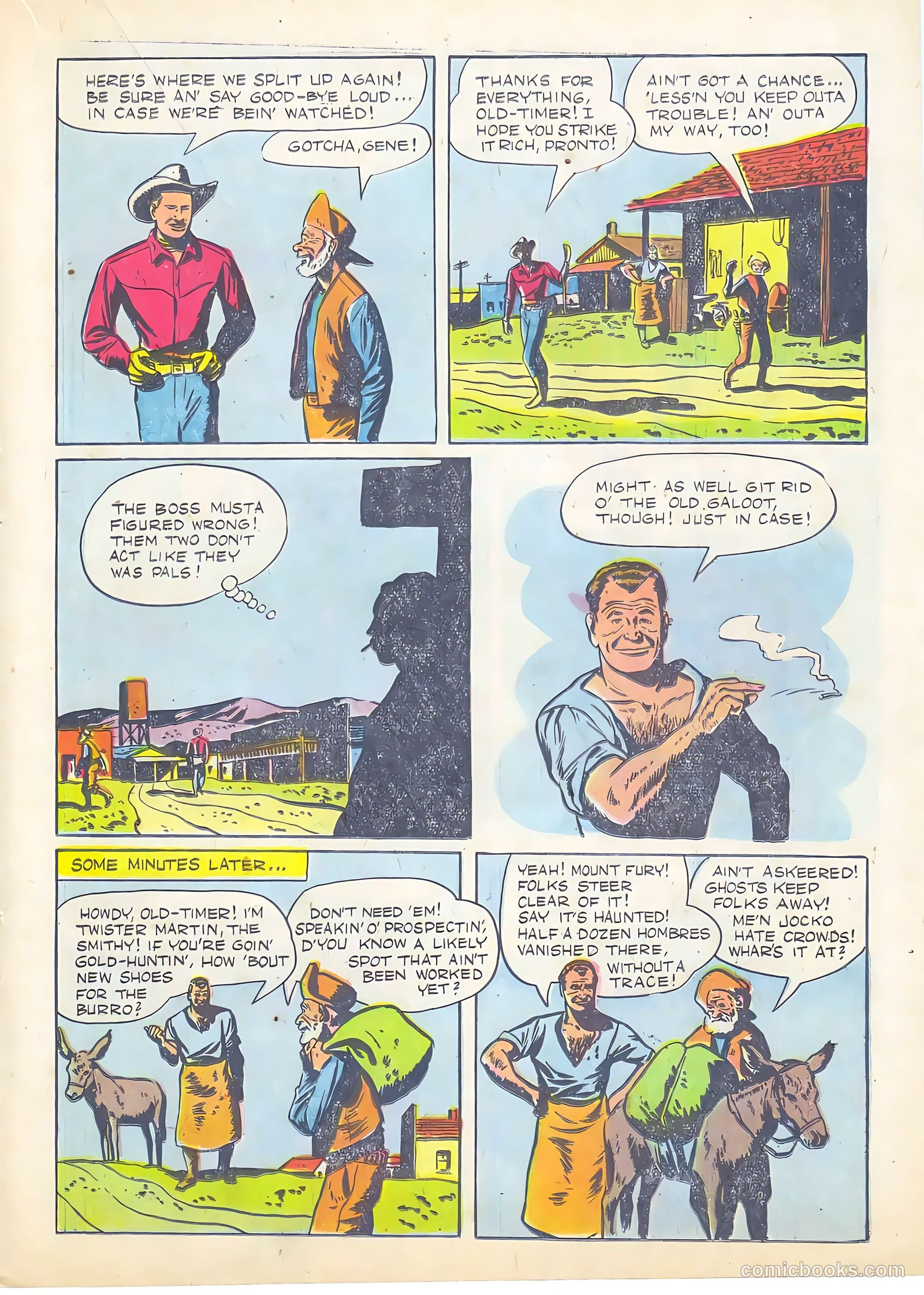 Gene Autry Comics #13 (1954) — page 15 of 36