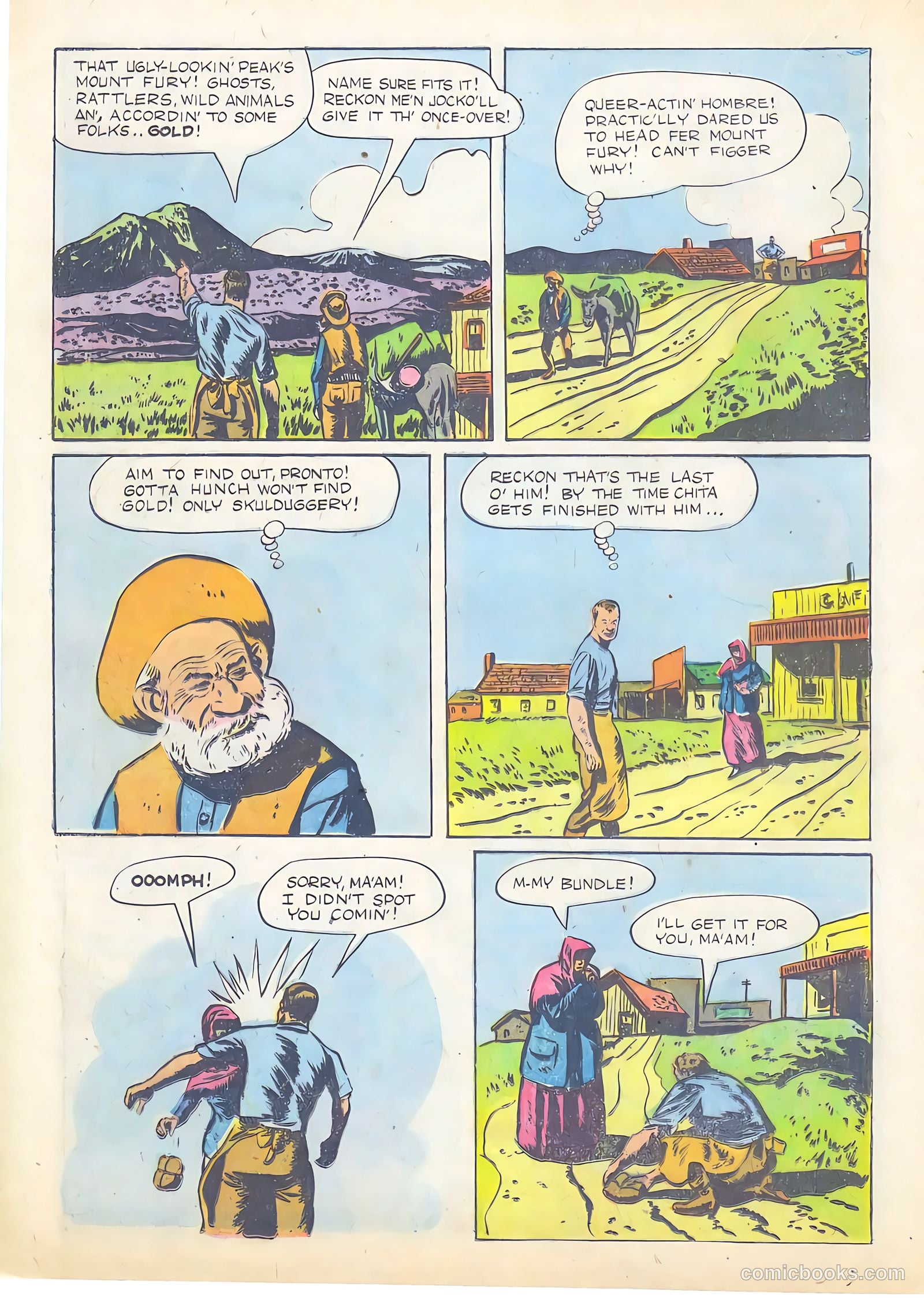 Gene Autry Comics #13 (1954) — page 16 of 36