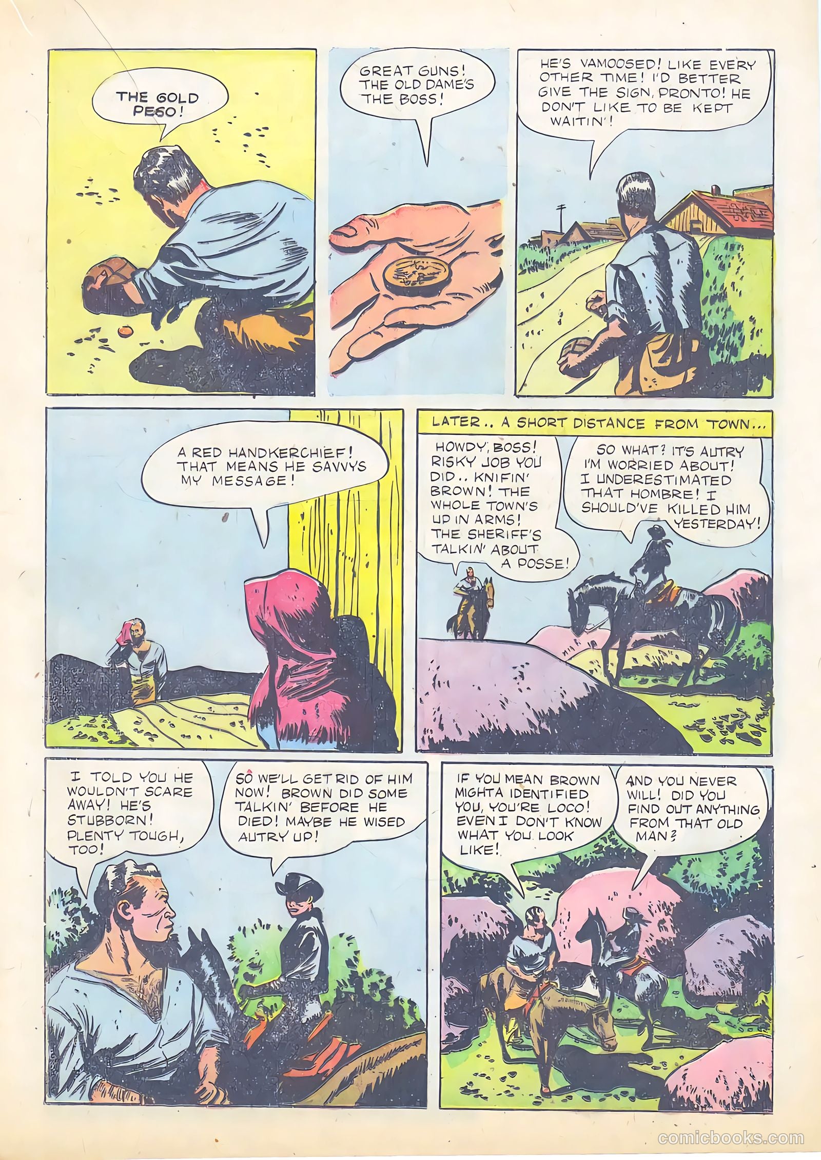 Gene Autry Comics #13 (1954) — page 17 of 36