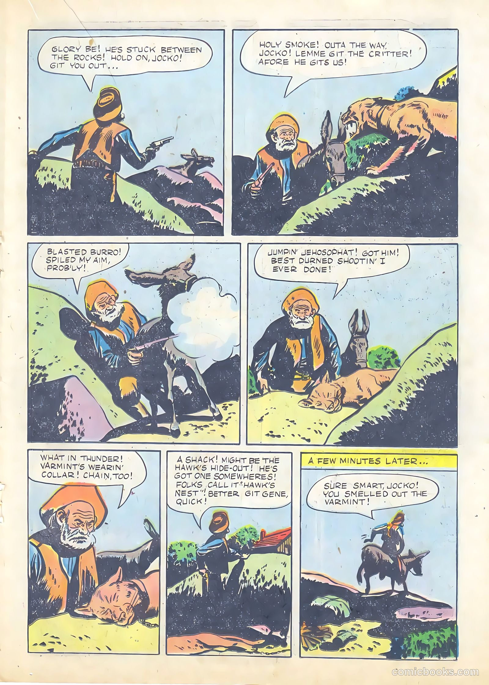 Gene Autry Comics #13 (1954) — page 19 of 36
