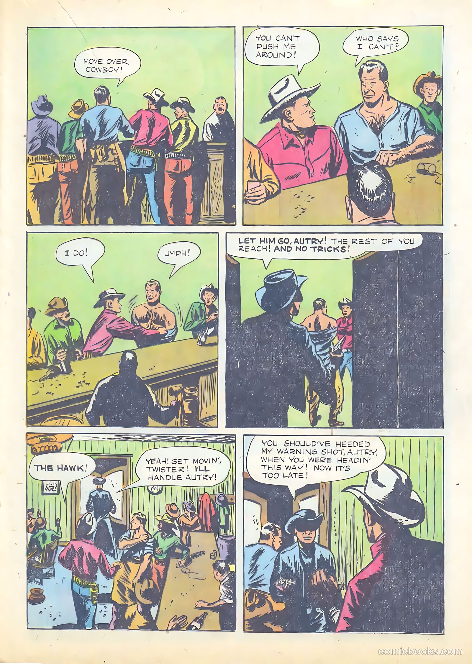 Gene Autry Comics #13 (1954) — page 21 of 36