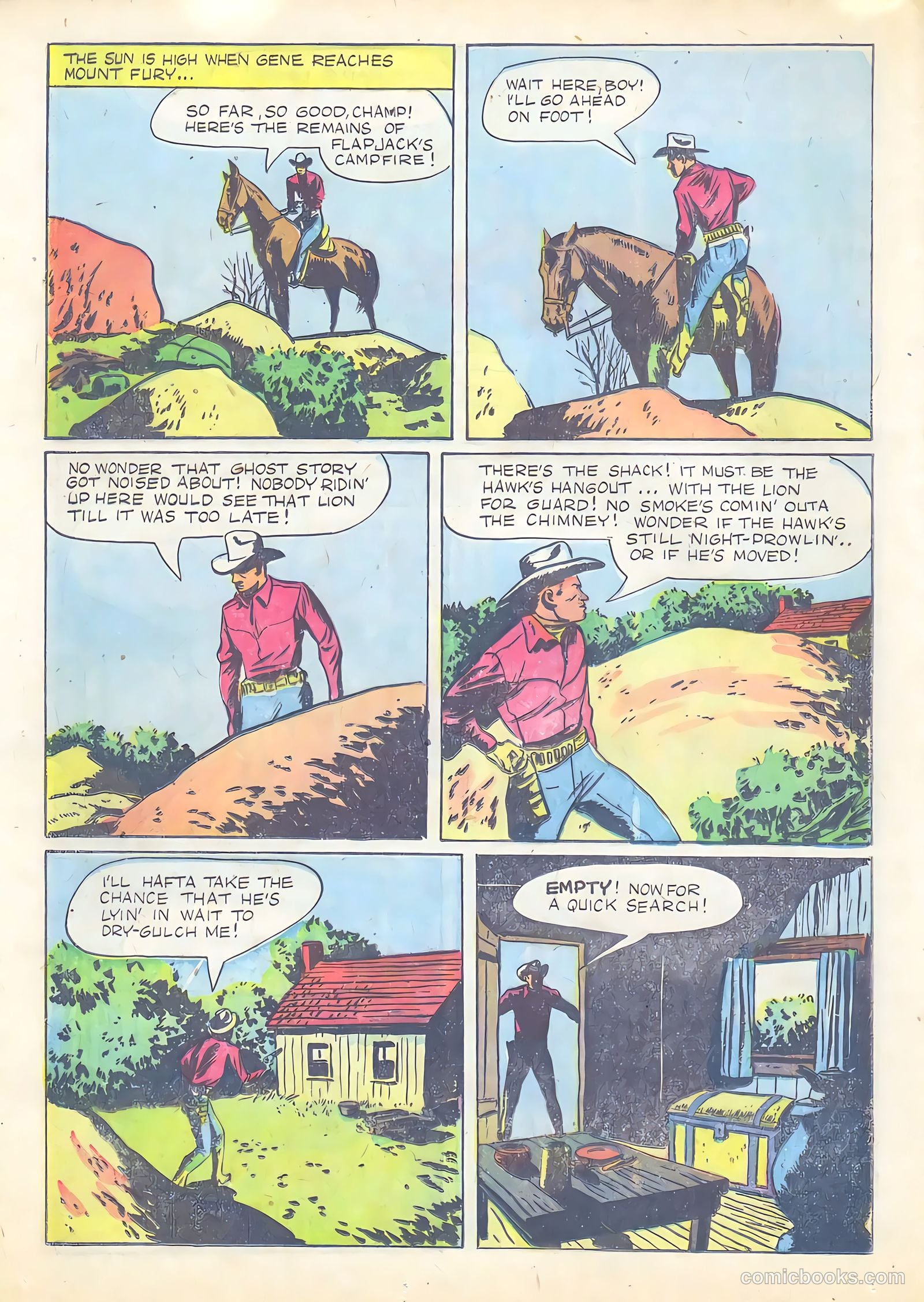 Gene Autry Comics #13 (1954) — page 24 of 36