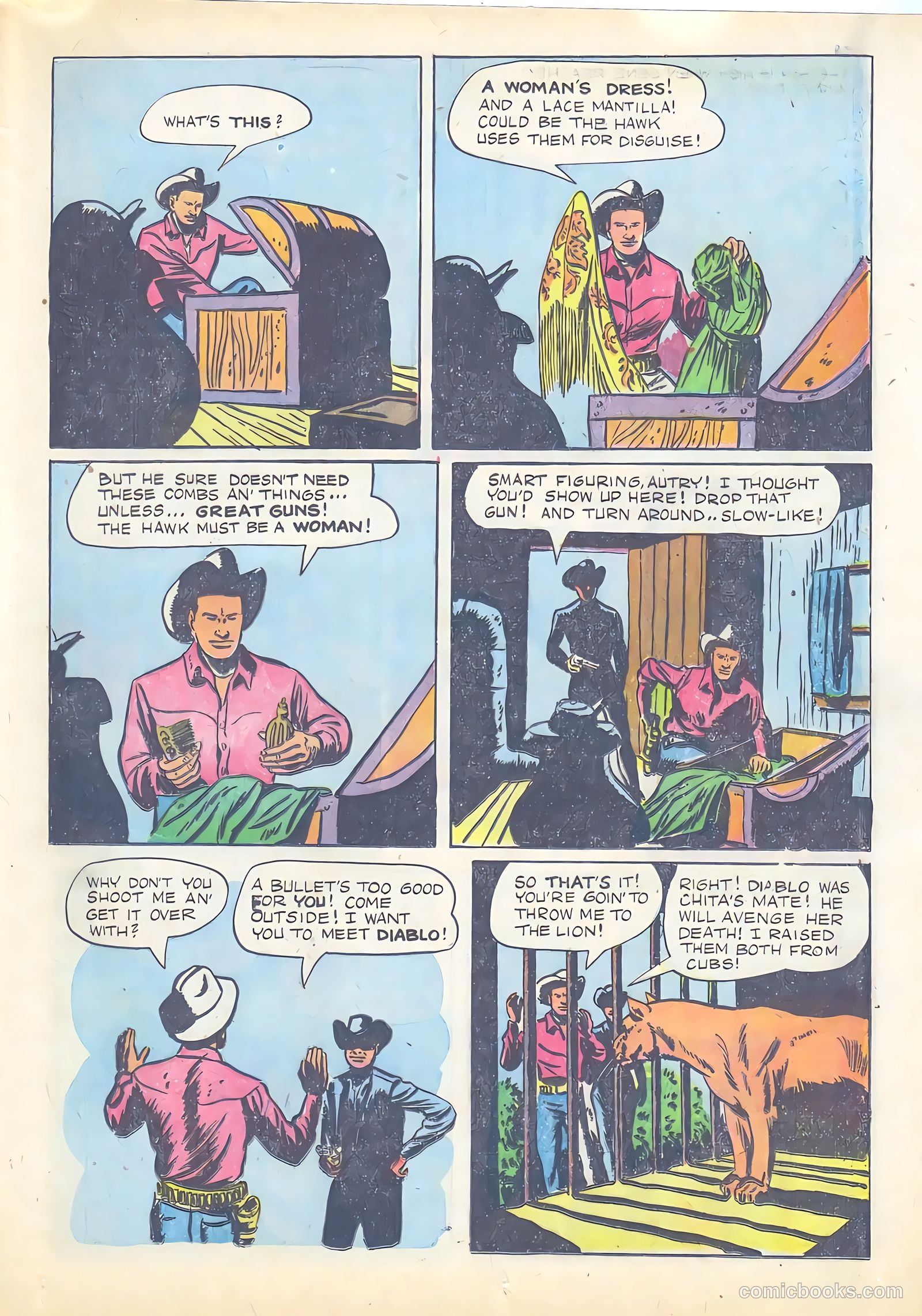 Gene Autry Comics #13 (1954) — page 25 of 36