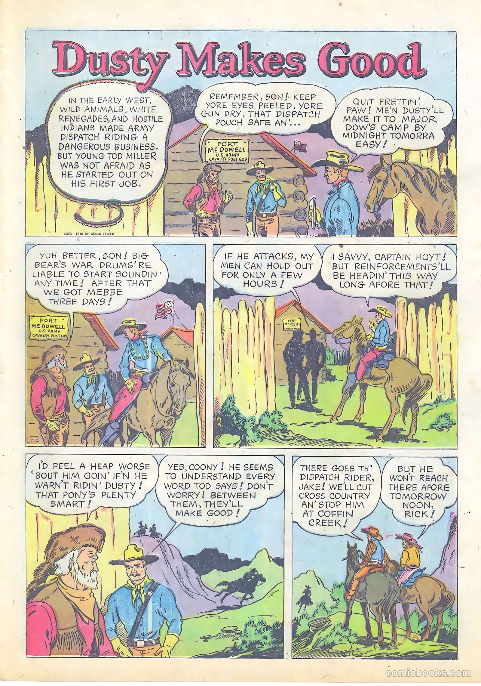Gene Autry Comics #13 (1954) — page 29 of 36