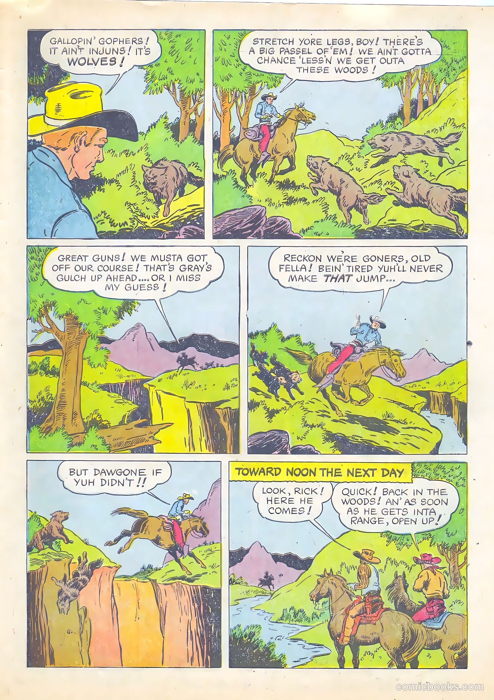 Gene Autry Comics #13 (1954) — page 31 of 36