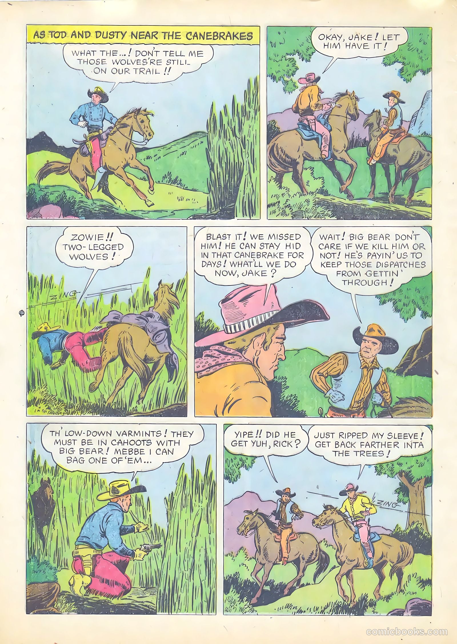 Gene Autry Comics #13 (1954) — page 32 of 36
