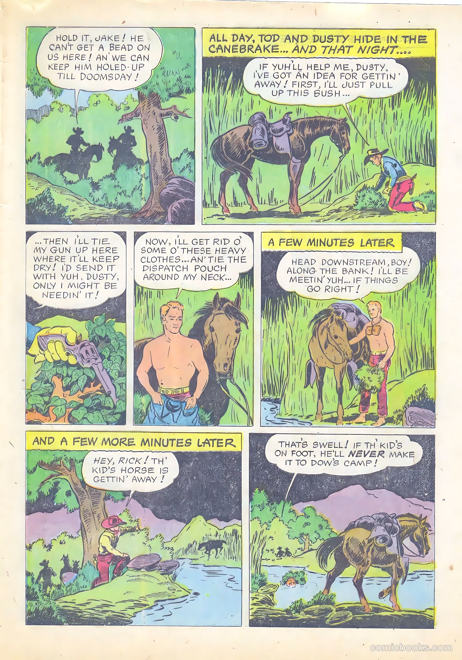 Gene Autry Comics #13 (1954) — page 33 of 36