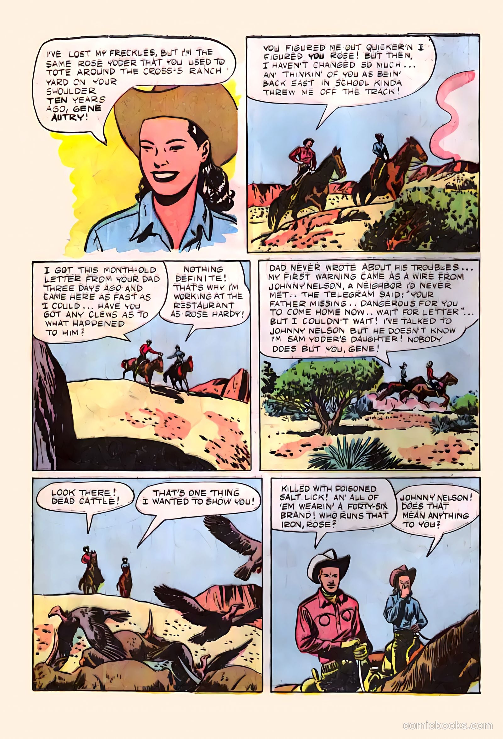 Gene Autry Comics #14 (1948) — page 8 of 35