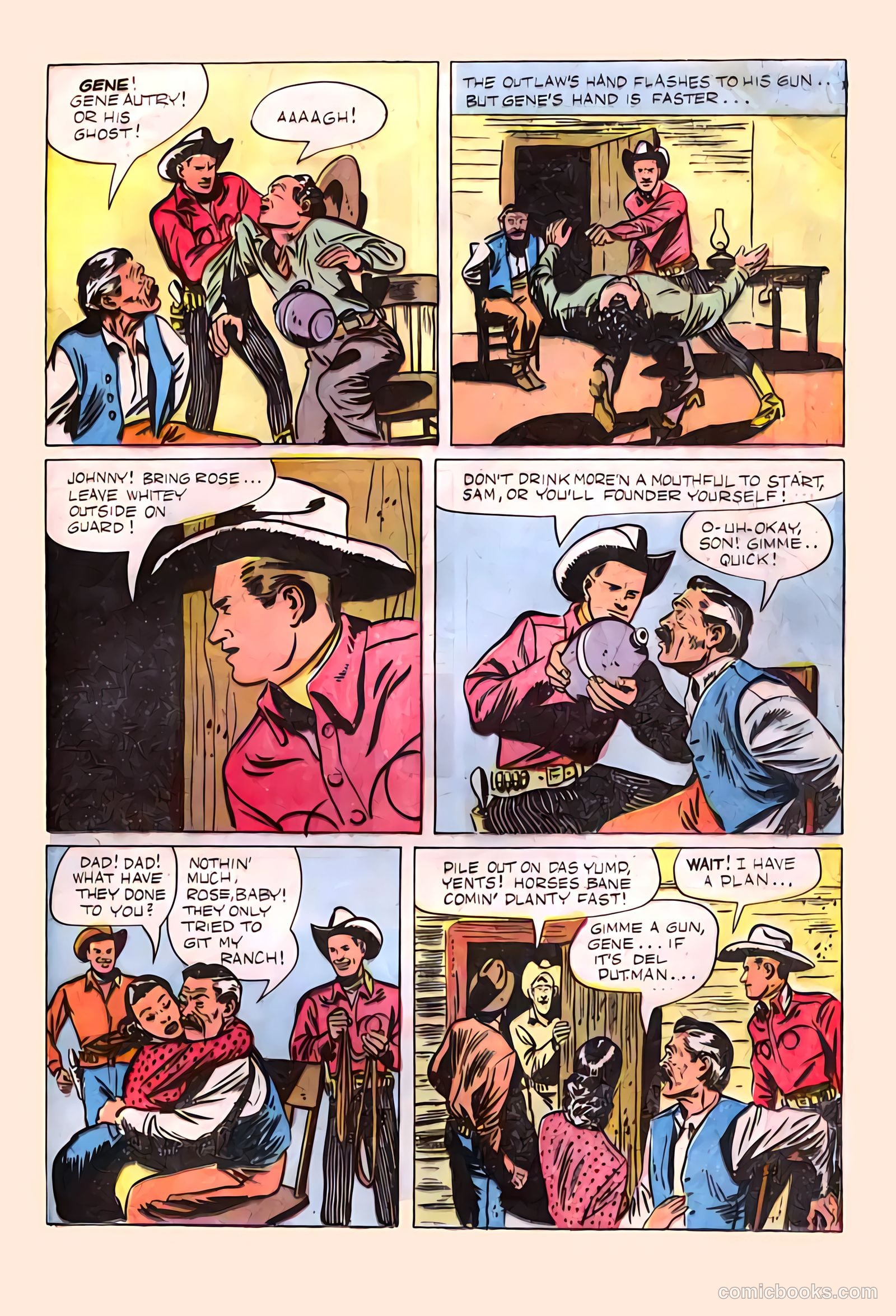 Gene Autry Comics #14 (1948) — page 25 of 35